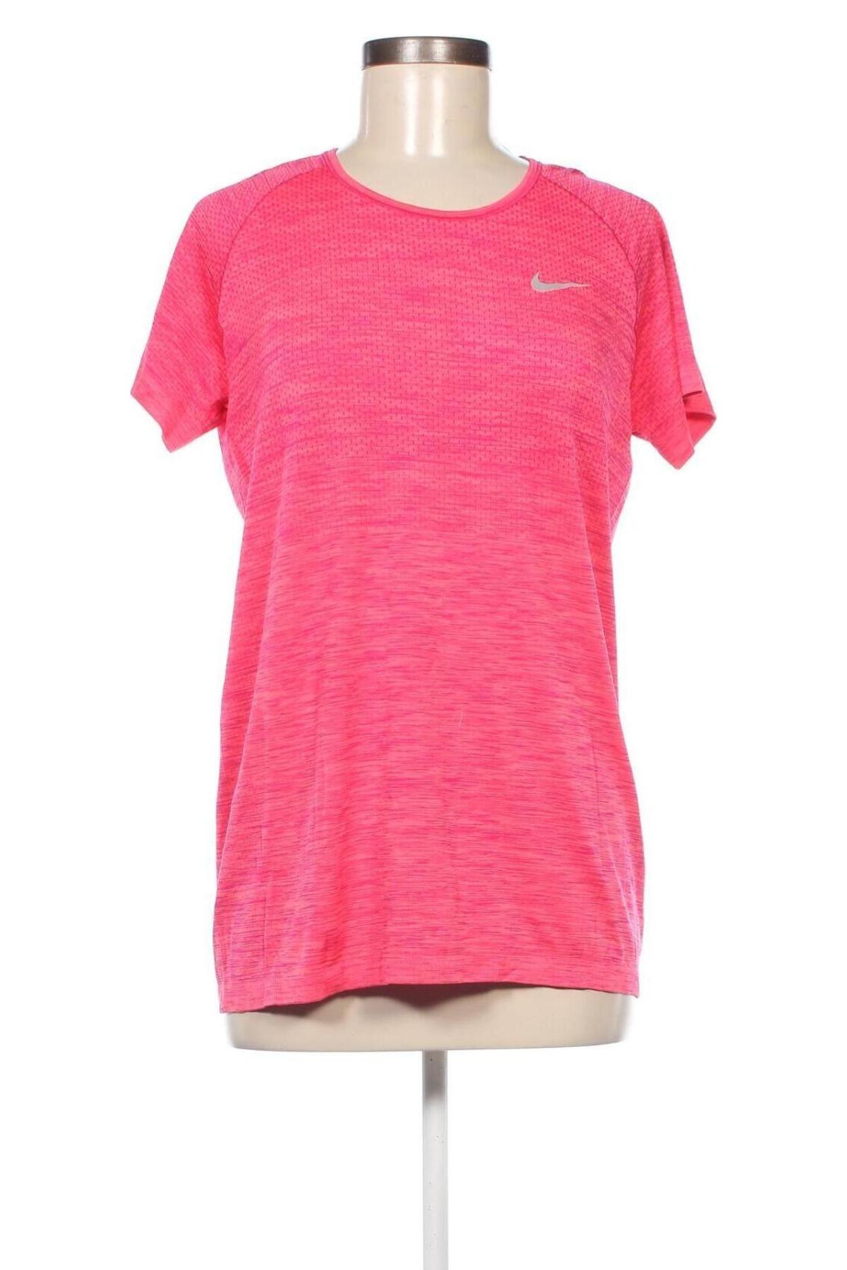 Дамска тениска Nike, Размер XL, Цвят Розов, Цена 27,00 лв.