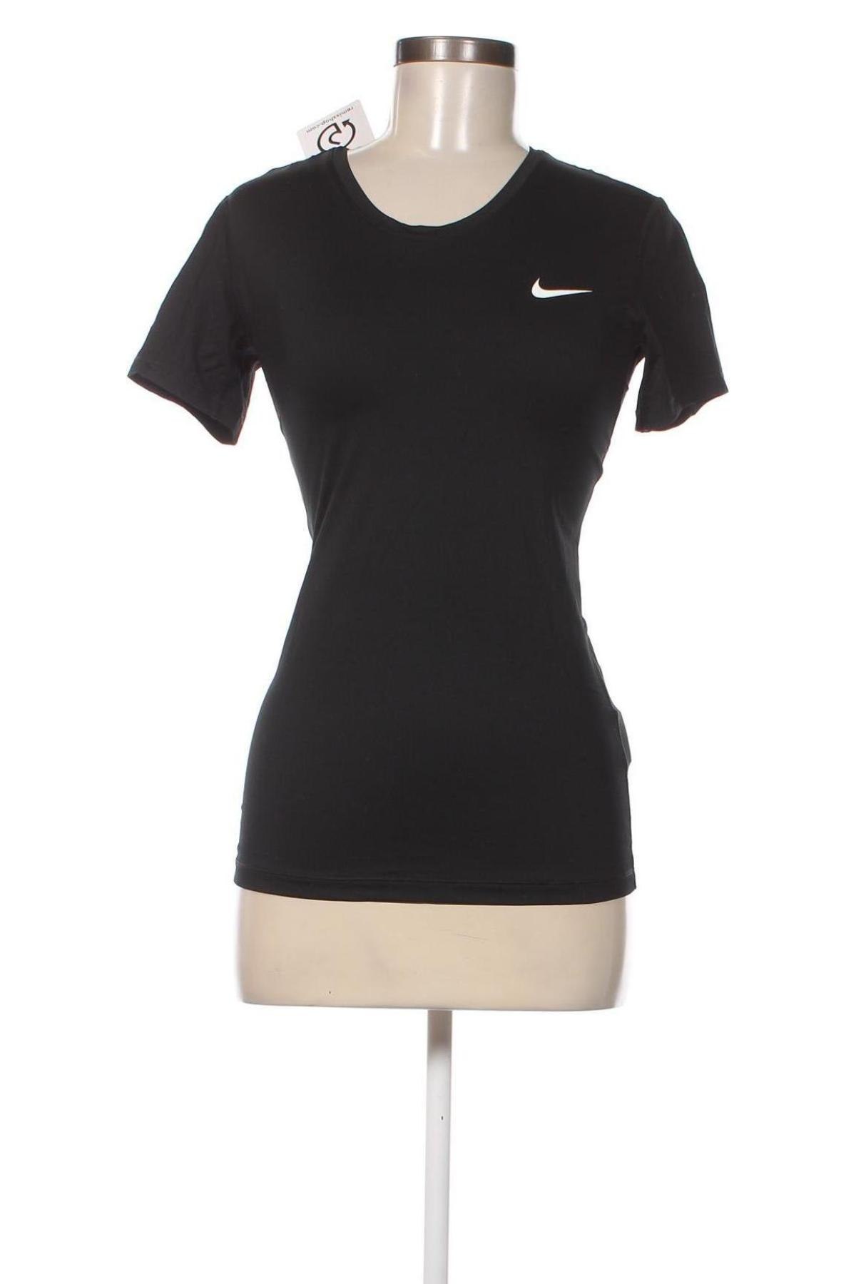 Дамска тениска Nike, Размер M, Цвят Черен, Цена 27,00 лв.