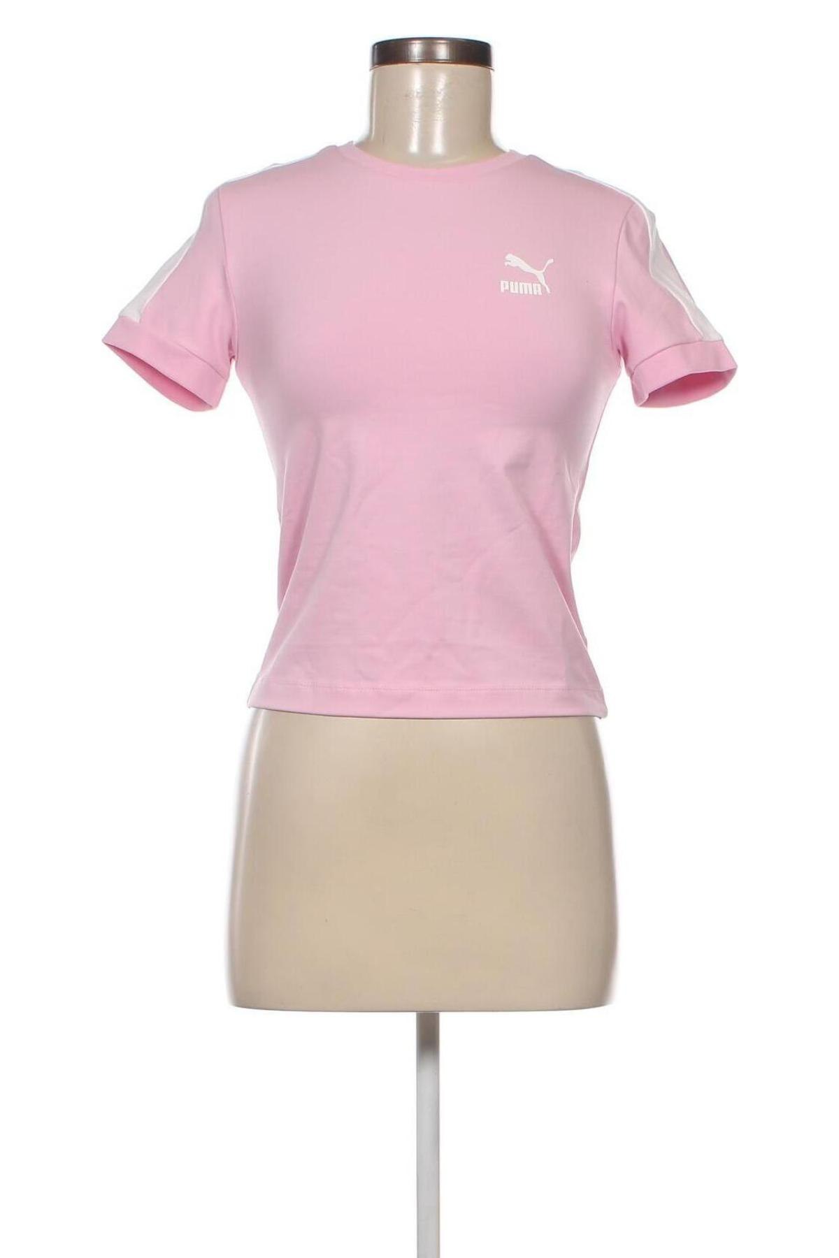 Tricou de femei PUMA, Mărime S, Culoare Roz, Preț 203,95 Lei