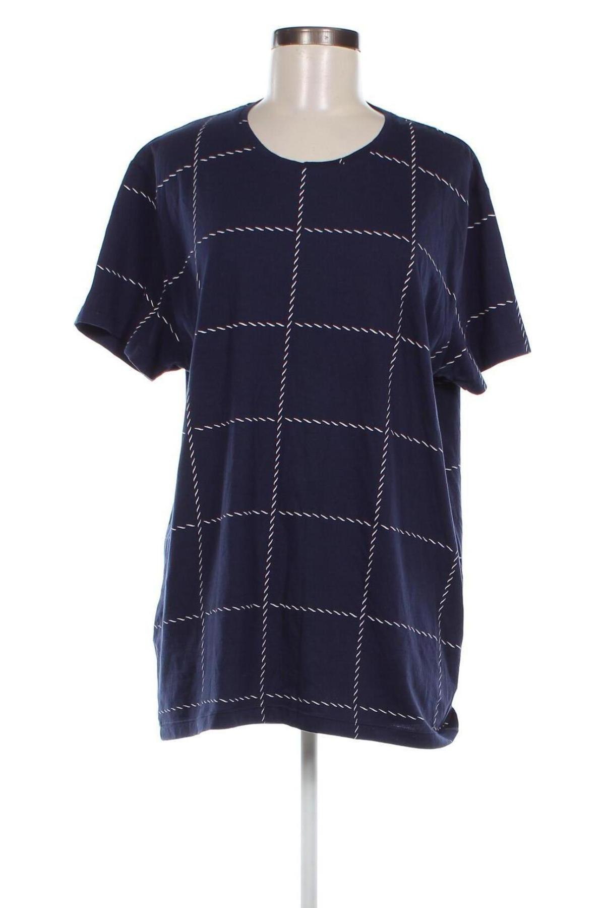 Γυναικείο t-shirt Samsoe & Samsoe, Μέγεθος M, Χρώμα Μπλέ, Τιμή 20,21 €