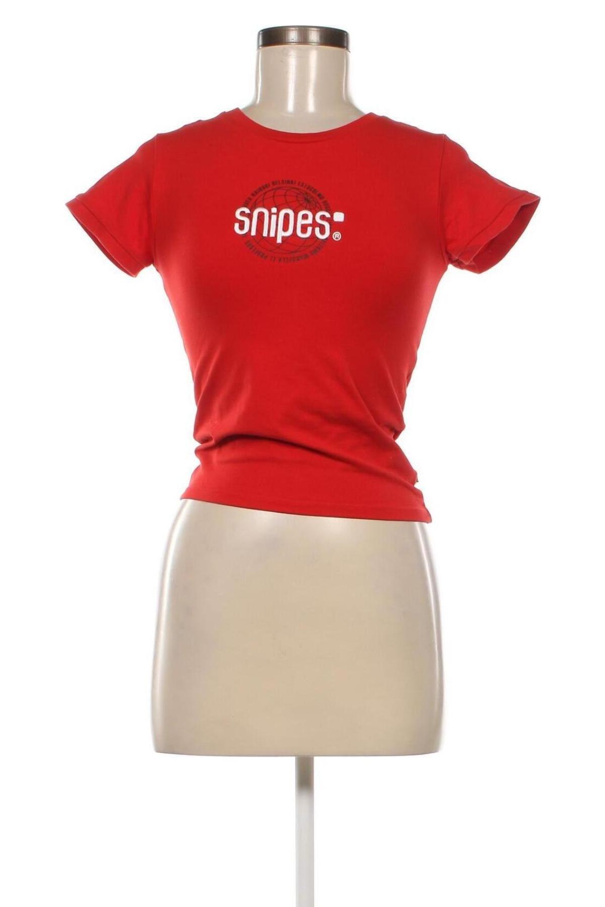 Damen T-Shirt Snipes, Größe S, Farbe Rot, Preis € 8,00