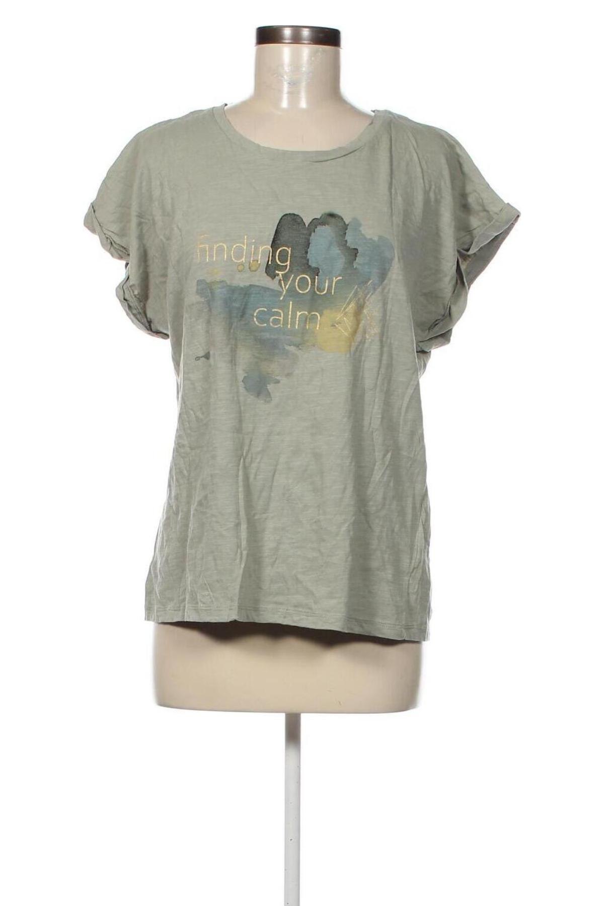 Γυναικείο t-shirt Soya Concept, Μέγεθος L, Χρώμα Πράσινο, Τιμή 9,90 €