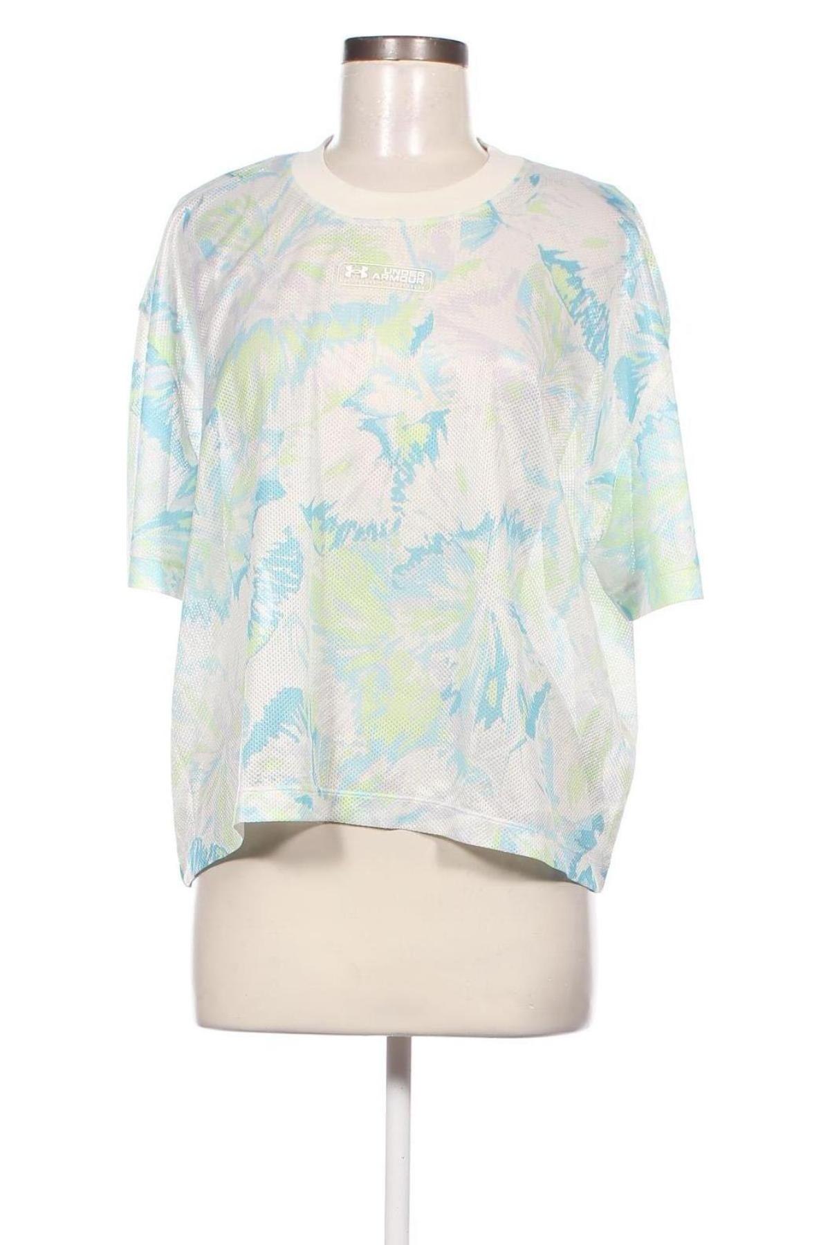 Γυναικείο t-shirt Under Armour, Μέγεθος XL, Χρώμα Πολύχρωμο, Τιμή 31,96 €