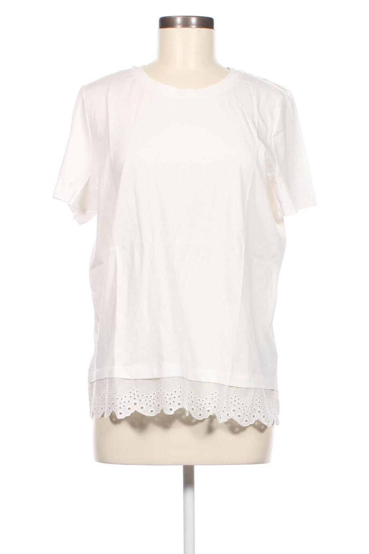 Damen T-Shirt Vero Moda, Größe L, Farbe Weiß, Preis 15,98 €