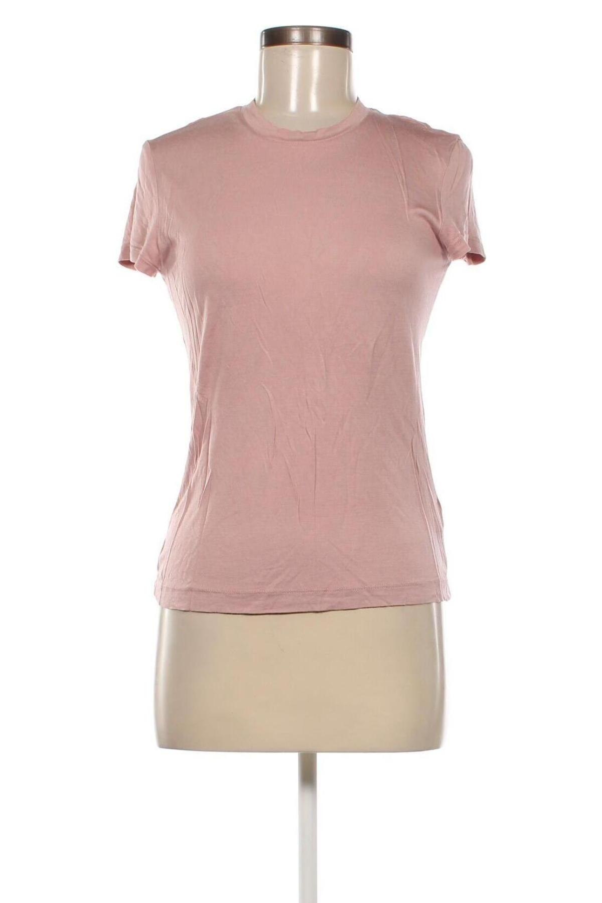 Дамска тениска Zara, Размер M, Цвят Пепел от рози, Цена 12,00 лв.