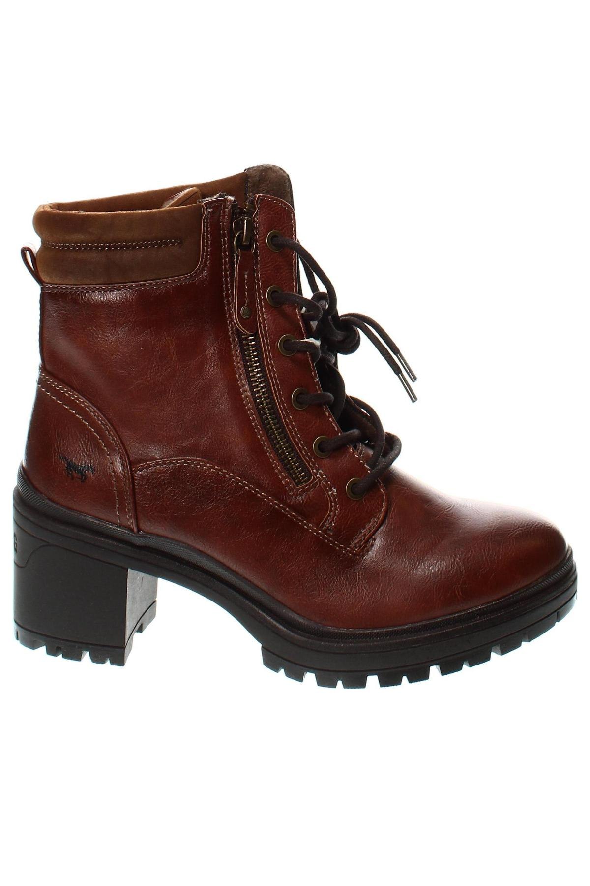 Damen Stiefeletten Mustang, Größe 39, Farbe Braun, Preis 72,16 €