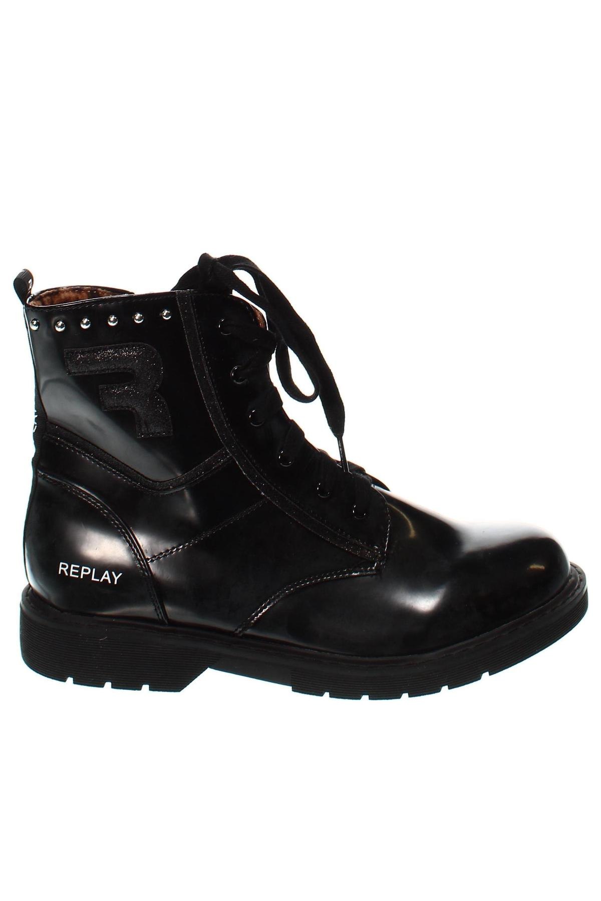 Damen Stiefeletten Replay, Größe 39, Farbe Schwarz, Preis 24,41 €