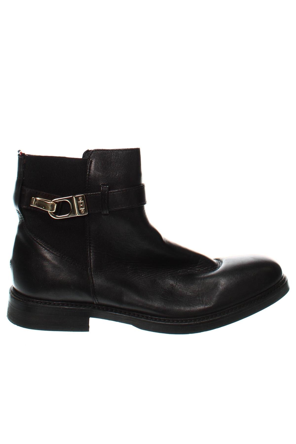 Botine de damă Tommy Hilfiger, Mărime 39, Culoare Negru, Preț 371,25 Lei