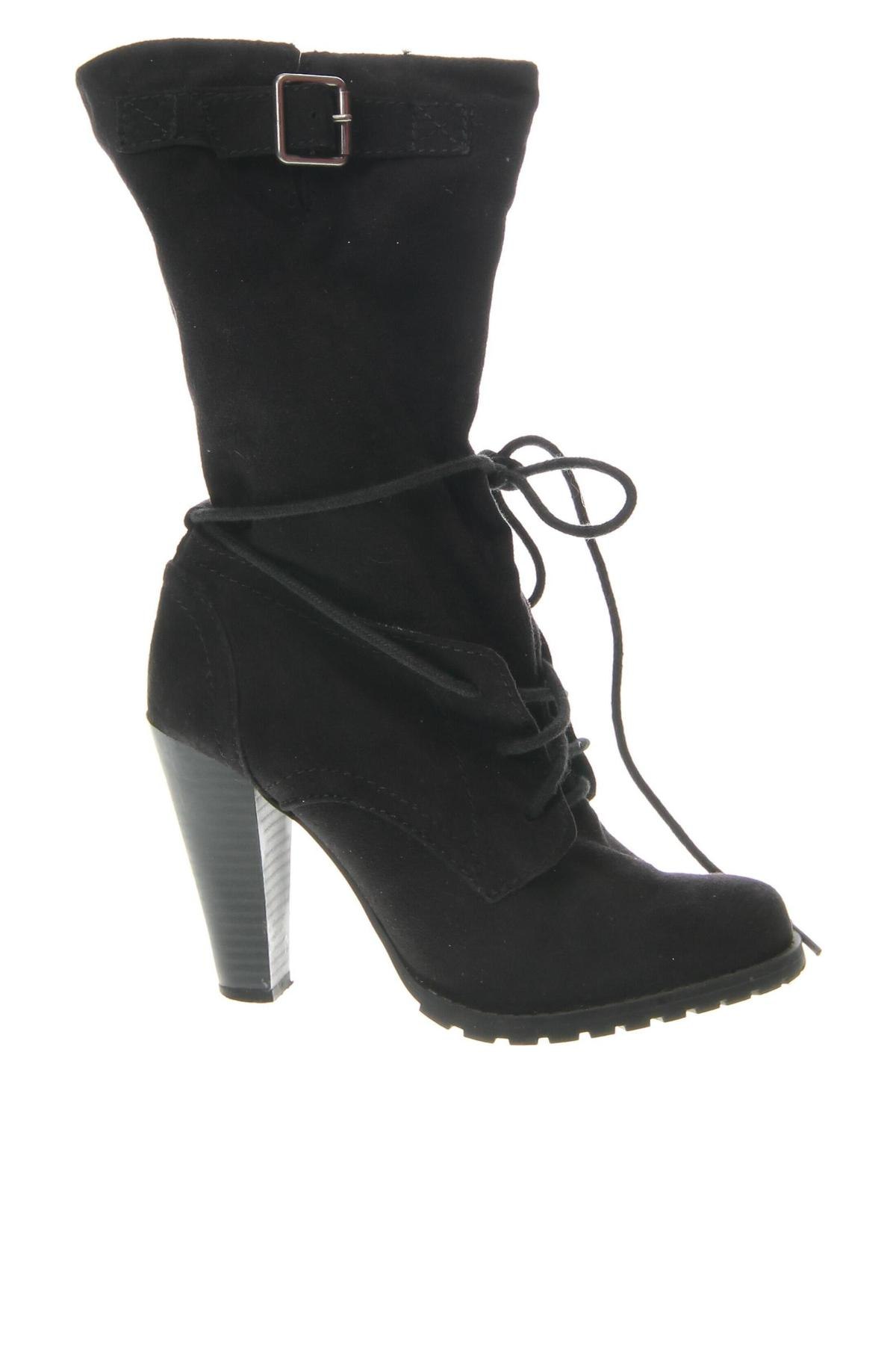 Botine de damă Zara, Mărime 36, Culoare Negru, Preț 68,25 Lei