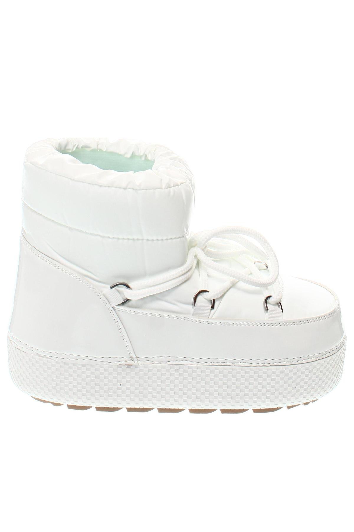 Γυναικείες μπότες DeeZee, Μέγεθος 41, Χρώμα Λευκό, Τιμή 34,52 €
