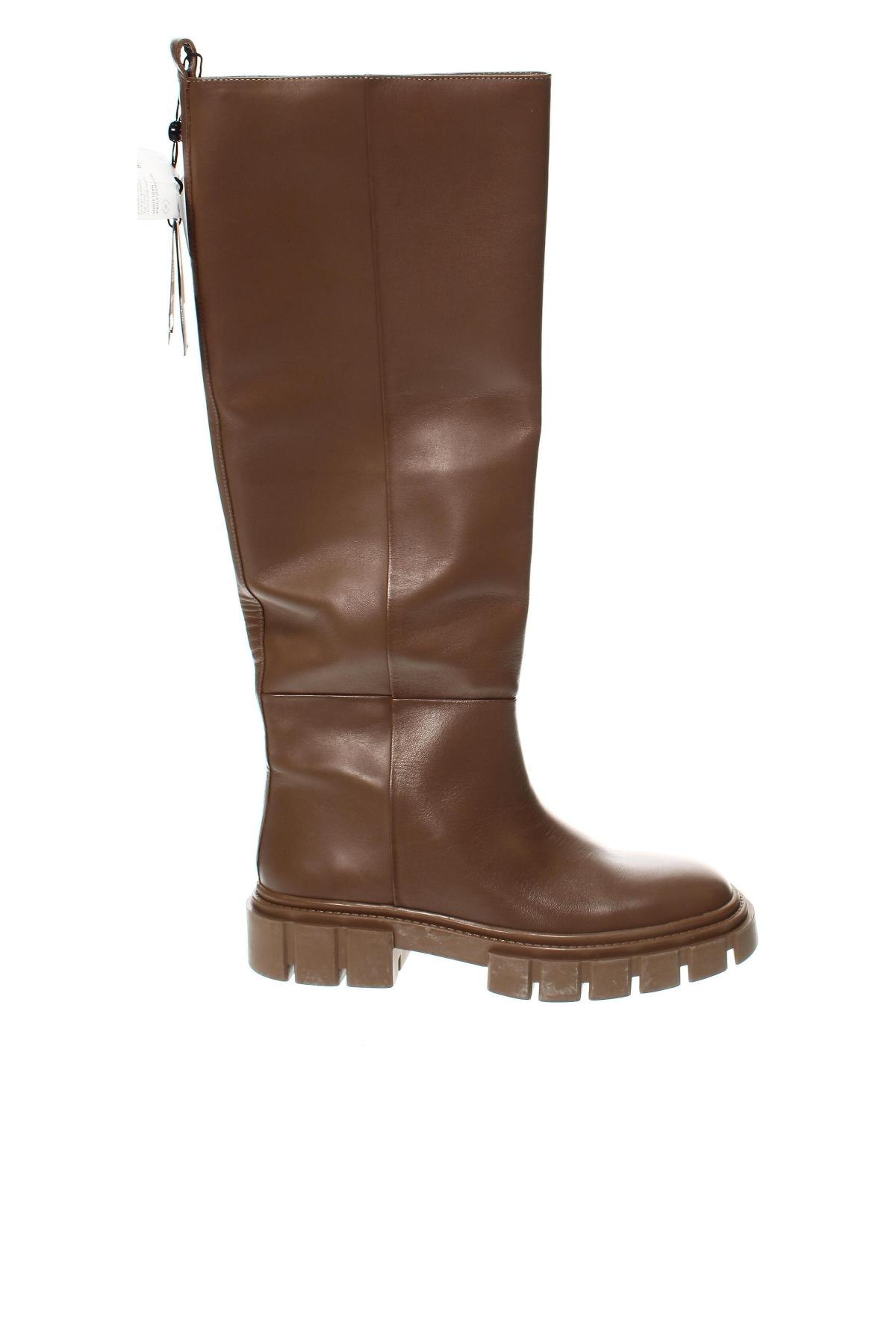Dámské boty  Massimo Dutti, Velikost 39, Barva Hnědá, Cena  1 859,00 Kč