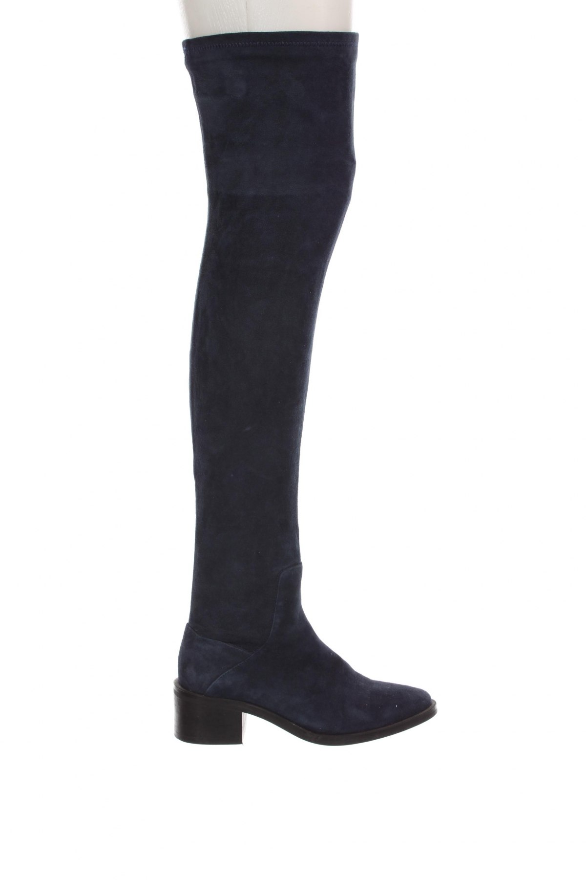 Γυναικείες μπότες Zara, Μέγεθος 35, Χρώμα Μπλέ, Τιμή 21,05 €