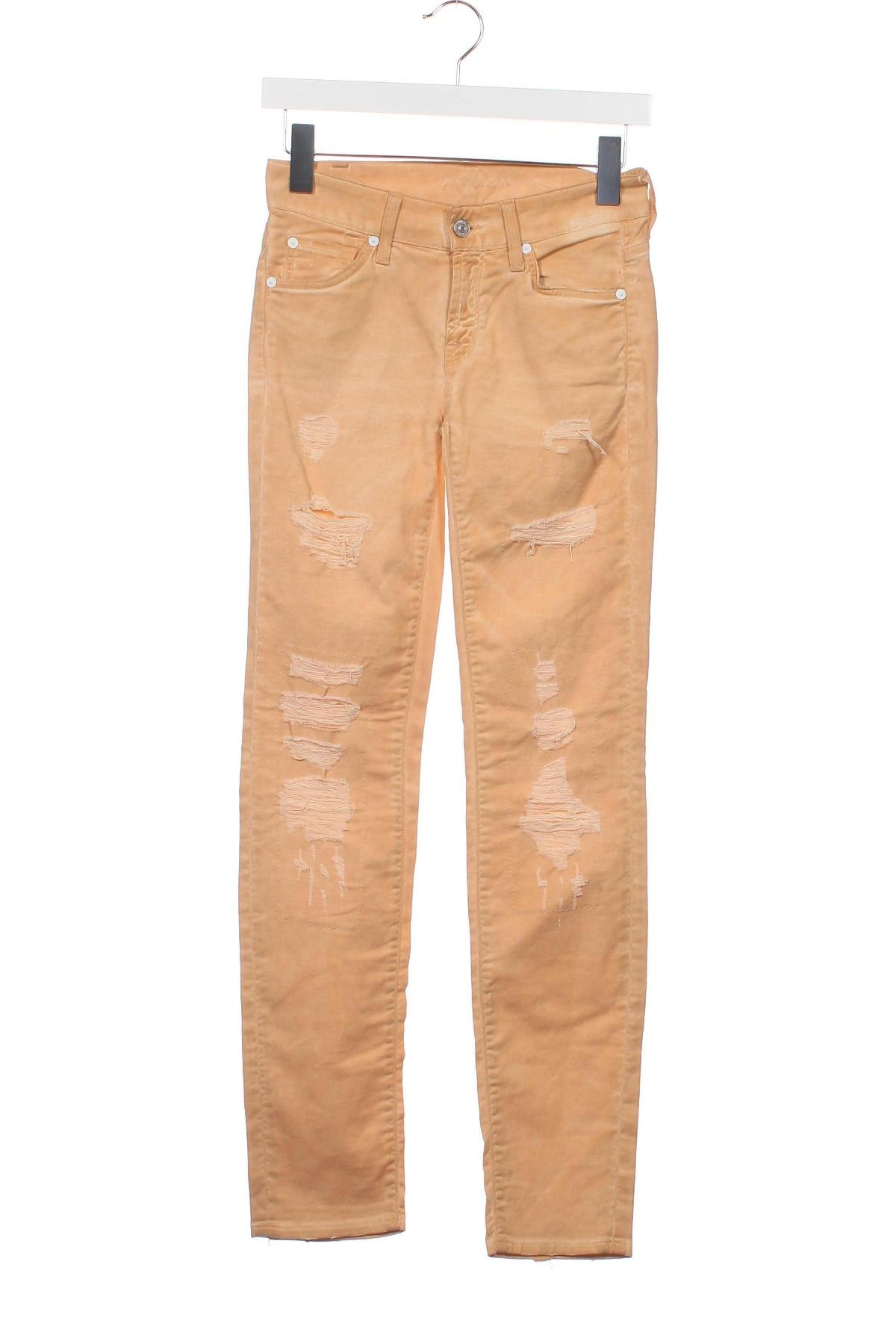 Damen Jeans 7 For All Mankind, Größe XS, Farbe Beige, Preis € 47,13