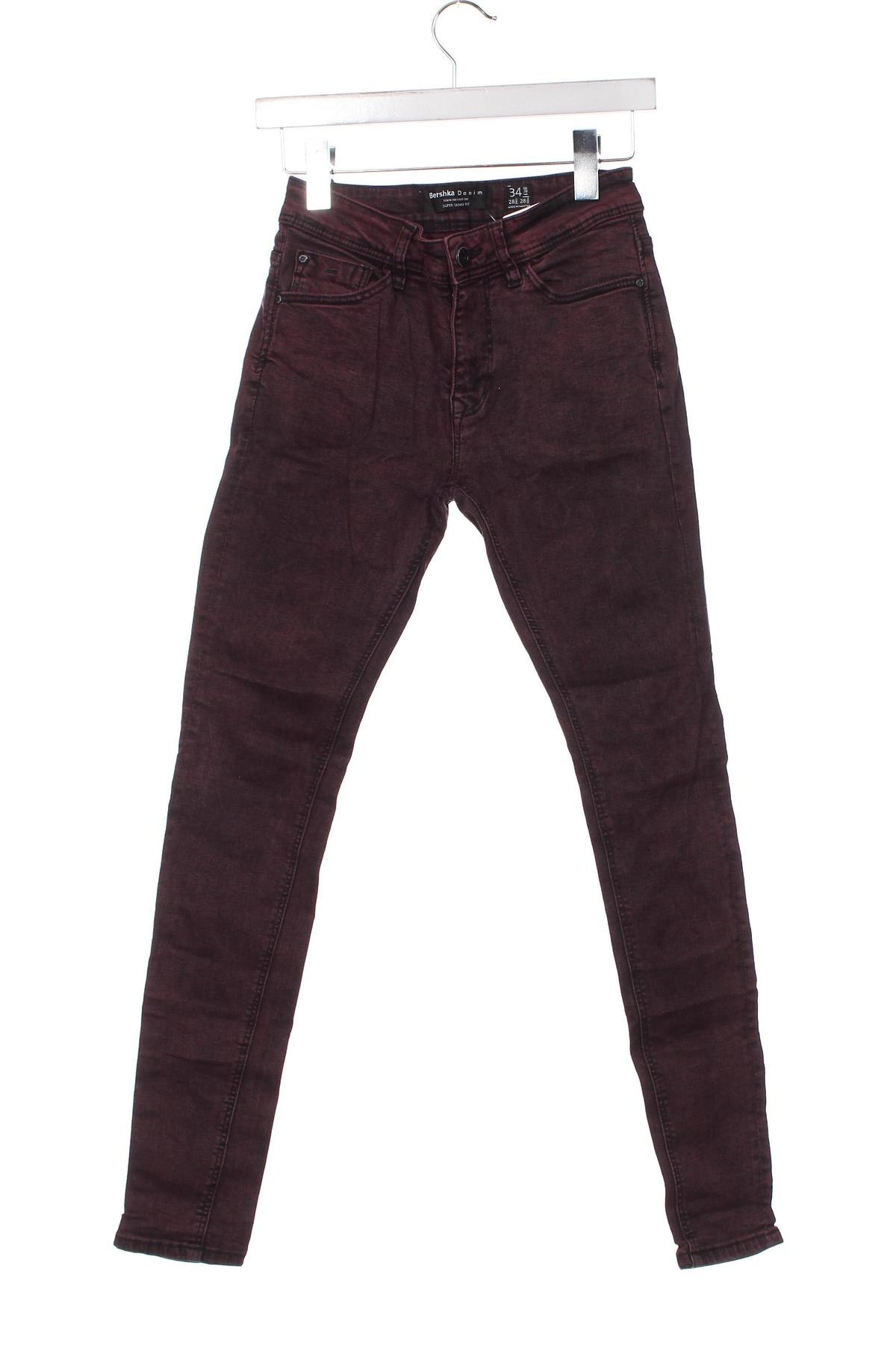 Damen Jeans Bershka, Größe XS, Farbe Lila, Preis € 4,04