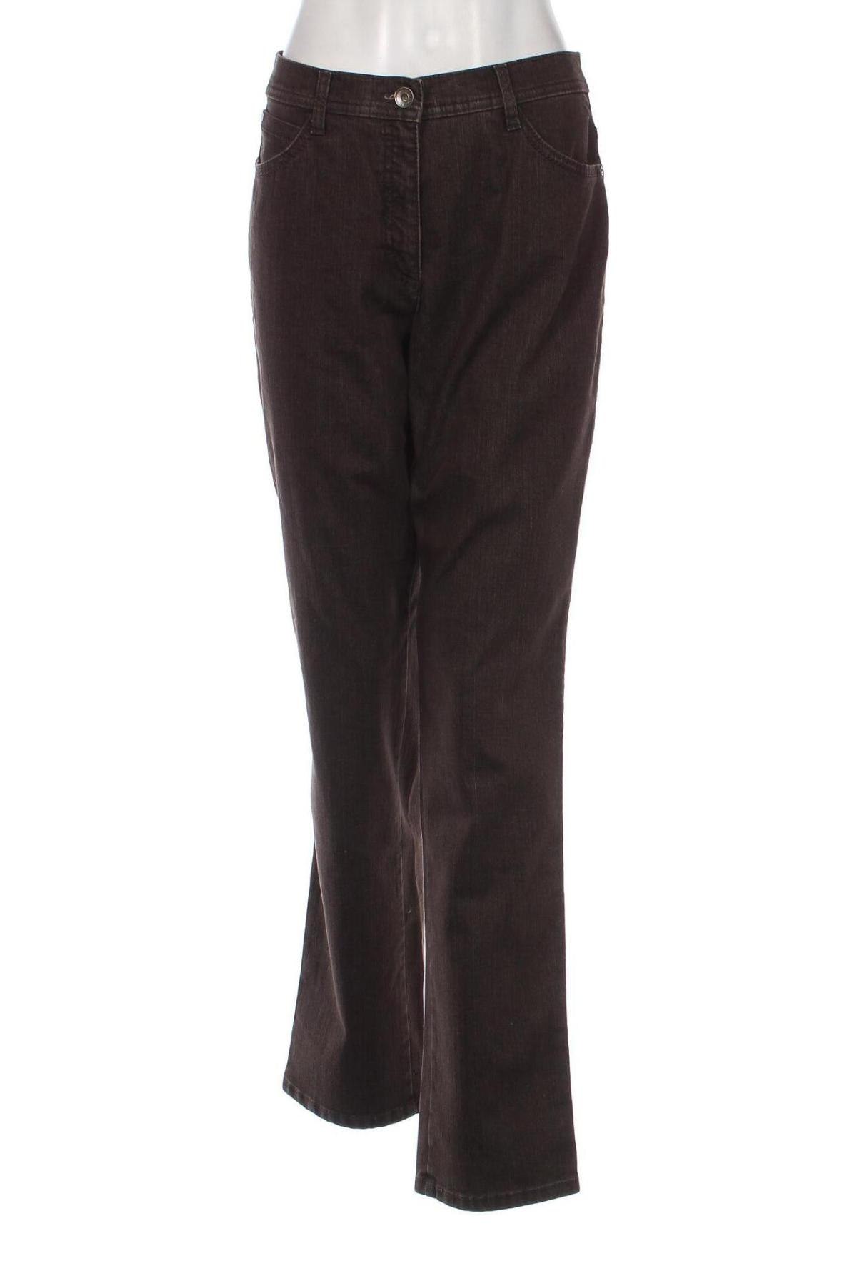 Damen Jeans Brax, Größe M, Farbe Braun, Preis 61,61 €