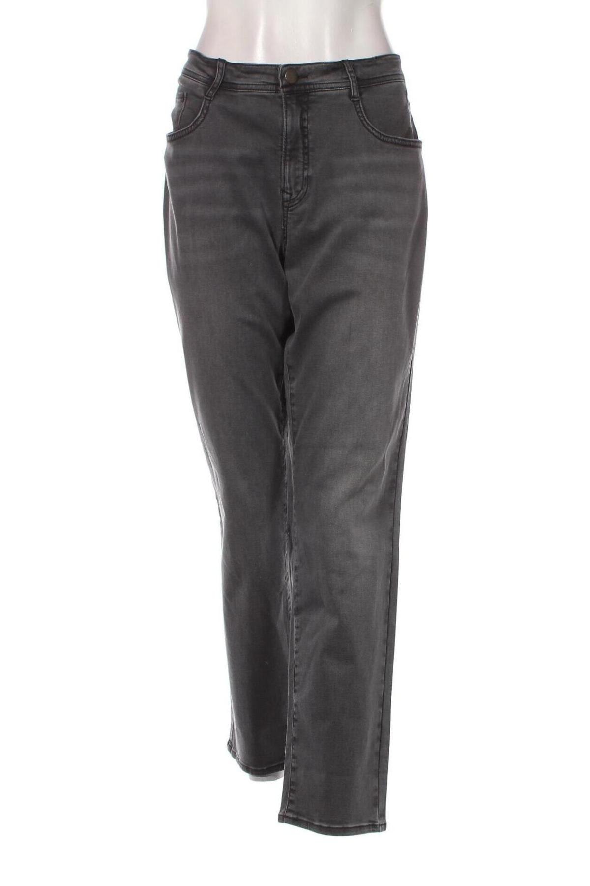 Damskie jeansy Brax, Rozmiar XL, Kolor Szary, Cena 261,32 zł
