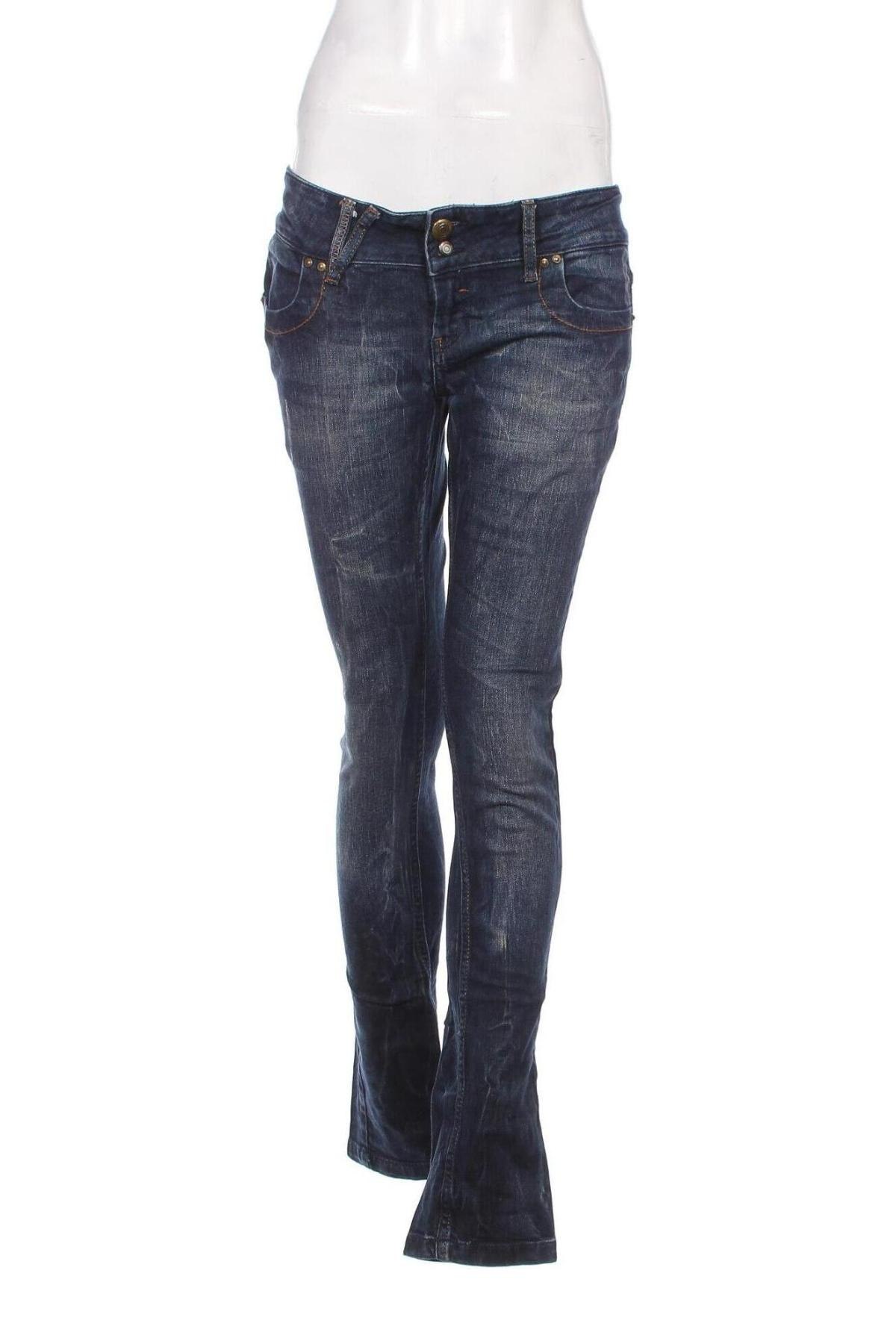 Damen Jeans Fishbone, Größe M, Farbe Blau, Preis 3,03 €