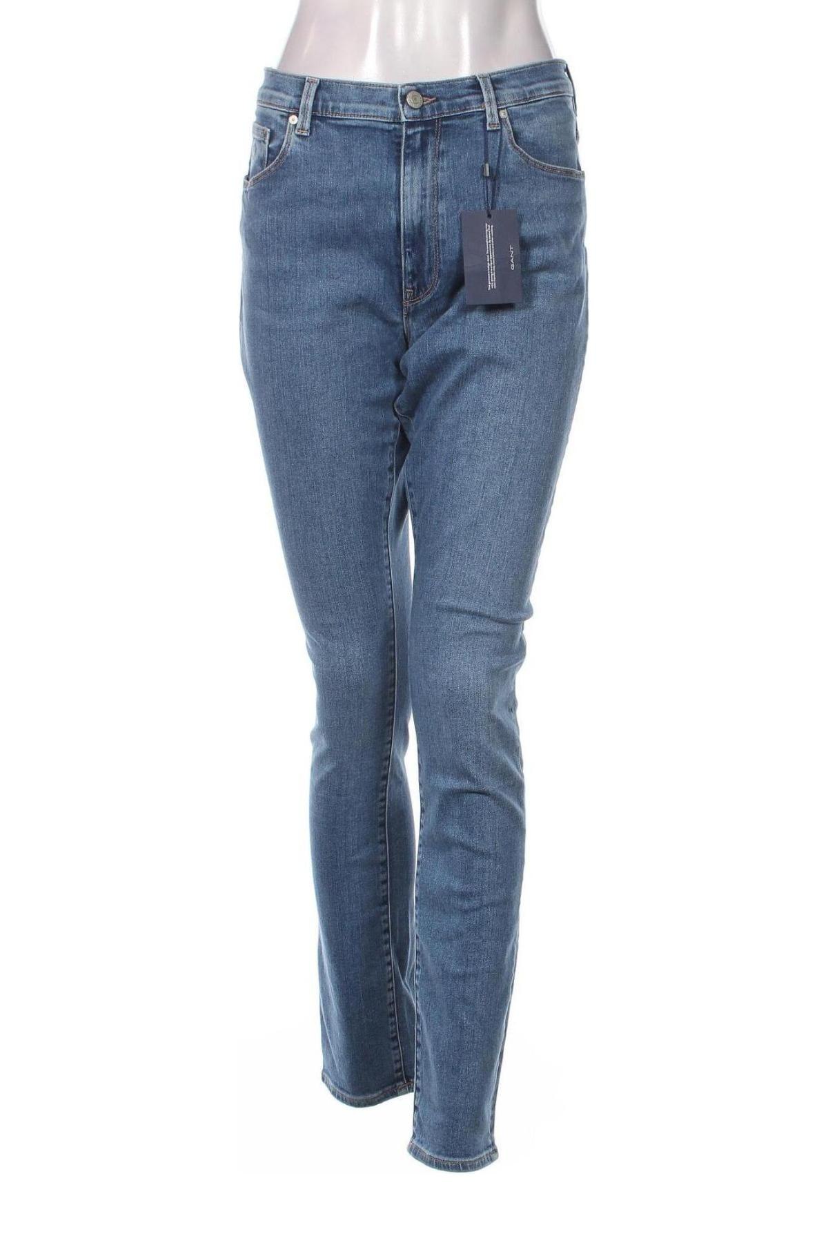 Dámske džínsy  Gant, Veľkosť XL, Farba Modrá, Cena  42,06 €