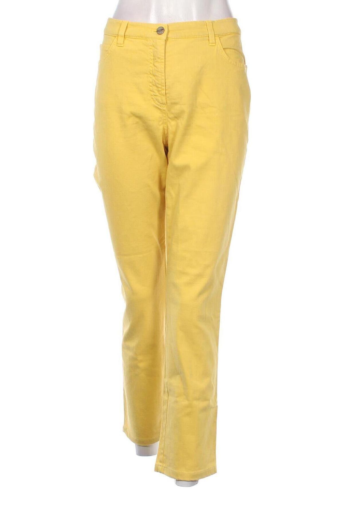Дамски дънки Gerry Weber, Размер L, Цвят Жълт, Цена 22,50 лв.