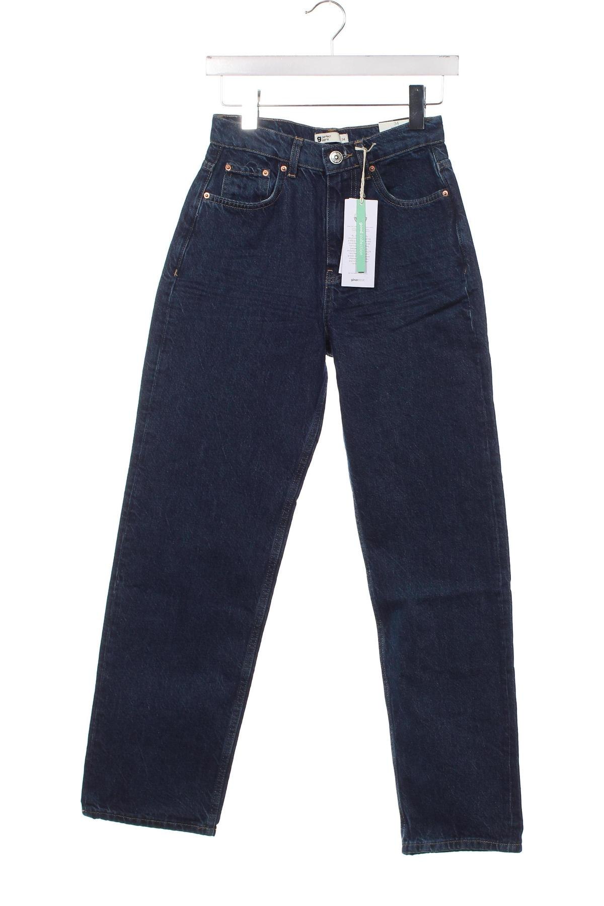 Damen Jeans Gina Tricot, Größe XS, Farbe Blau, Preis € 4,37