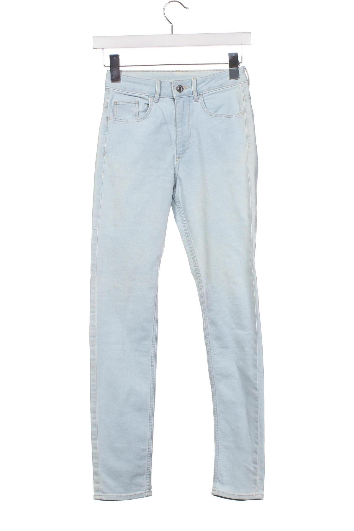 Dámské džíny  H&M, Velikost XS, Barva Modrá, Cena  55,00 Kč