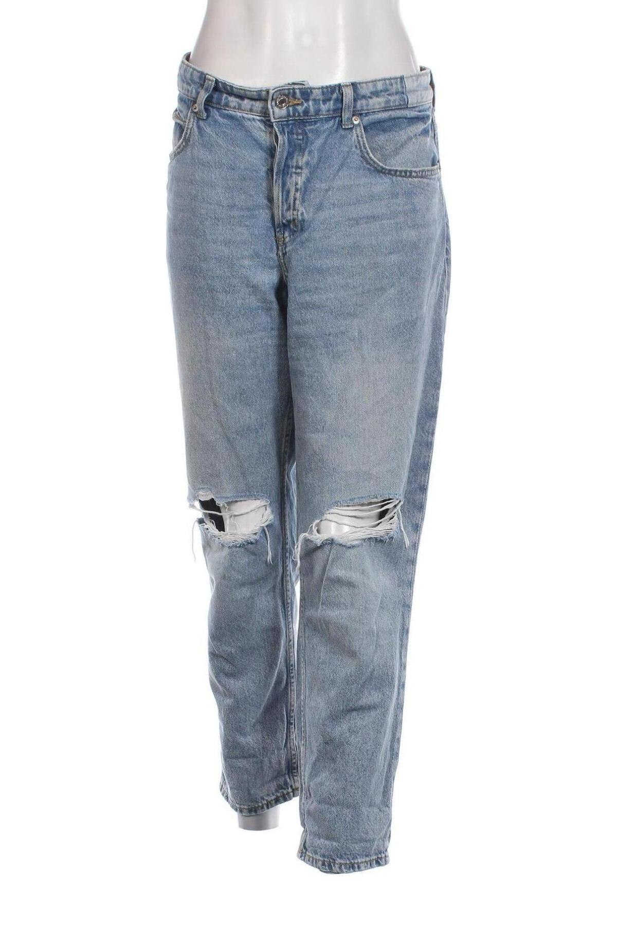 Damskie jeansy H&M, Rozmiar XL, Kolor Niebieski, Cena 90,27 zł