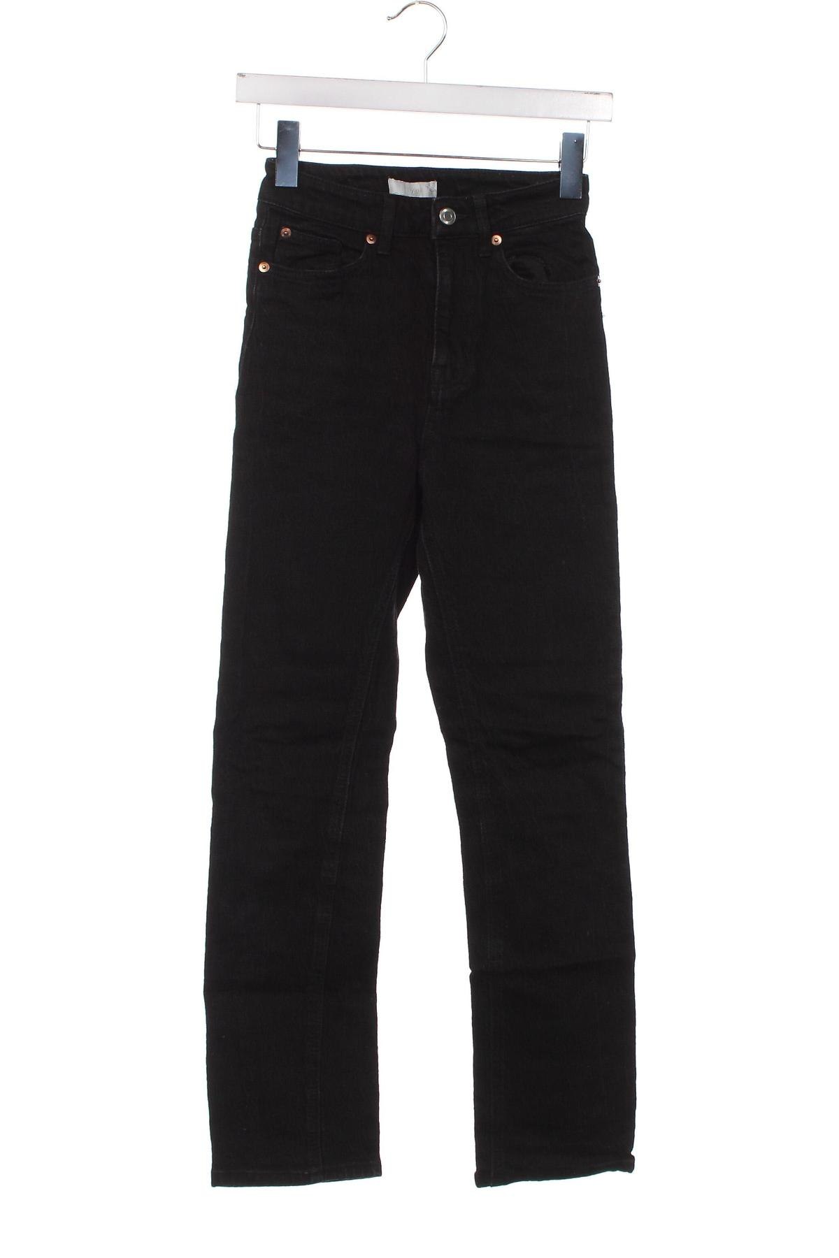 Dámské džíny  H&M, Velikost XS, Barva Černá, Cena  185,00 Kč