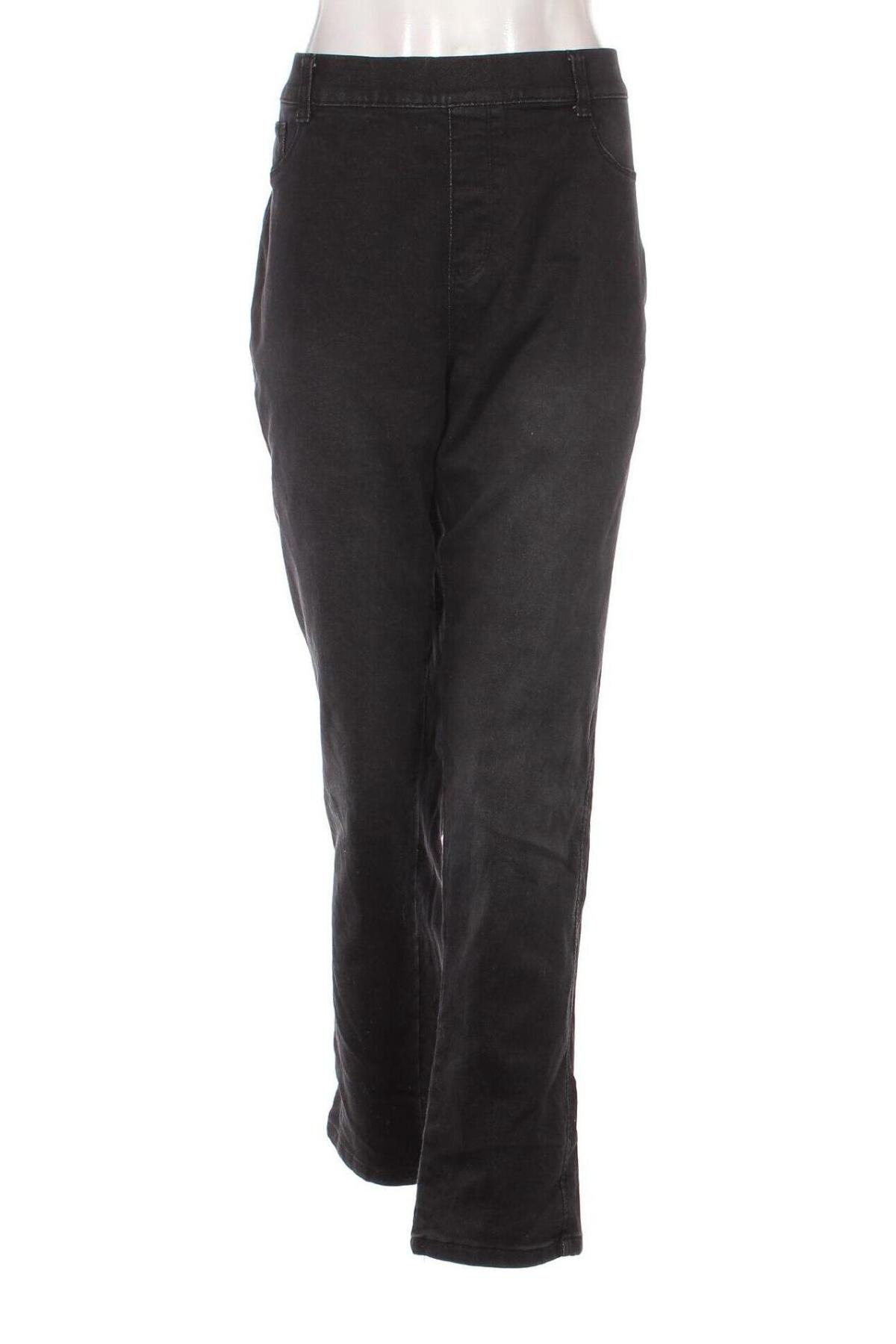 Дамски дънки Laura Torelli, Размер XL, Цвят Черен, Цена 13,05 лв.