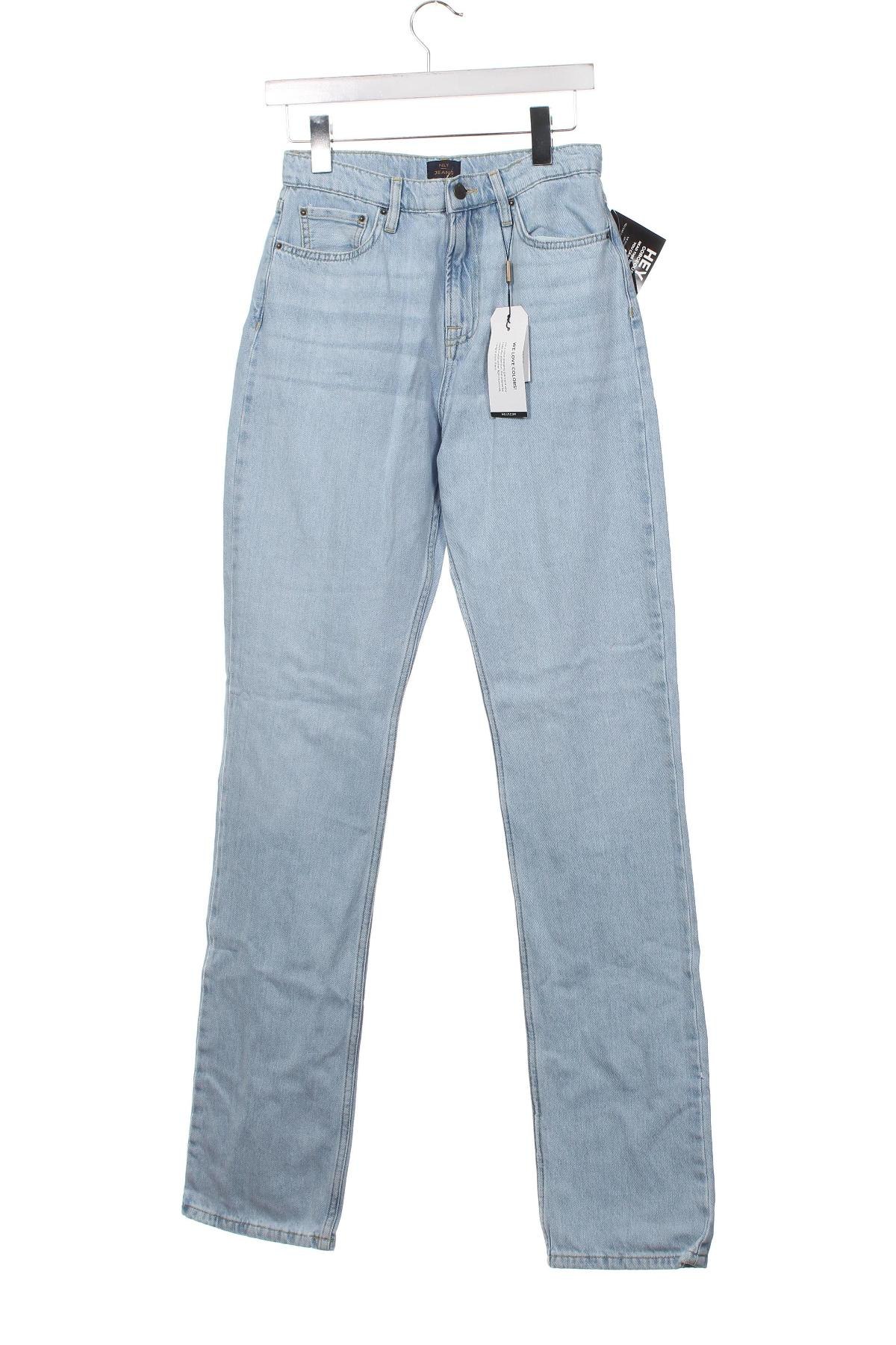 Dámske džínsy  NLY, Veľkosť XS, Farba Modrá, Cena  7,19 €