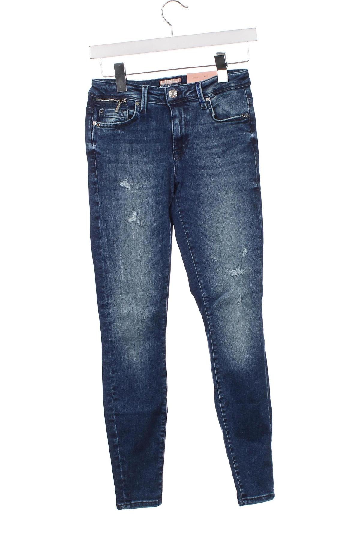 Dámske džínsy  ONLY, Veľkosť S, Farba Modrá, Cena  13,10 €
