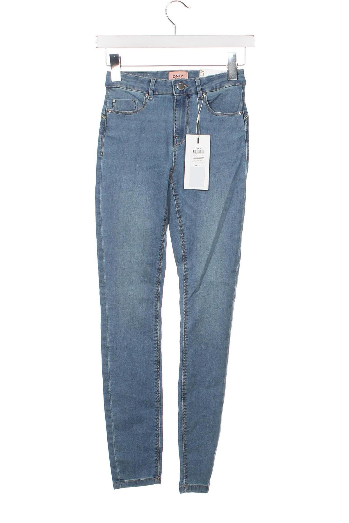 Dámské džíny  ONLY, Velikost XS, Barva Modrá, Cena  424,00 Kč