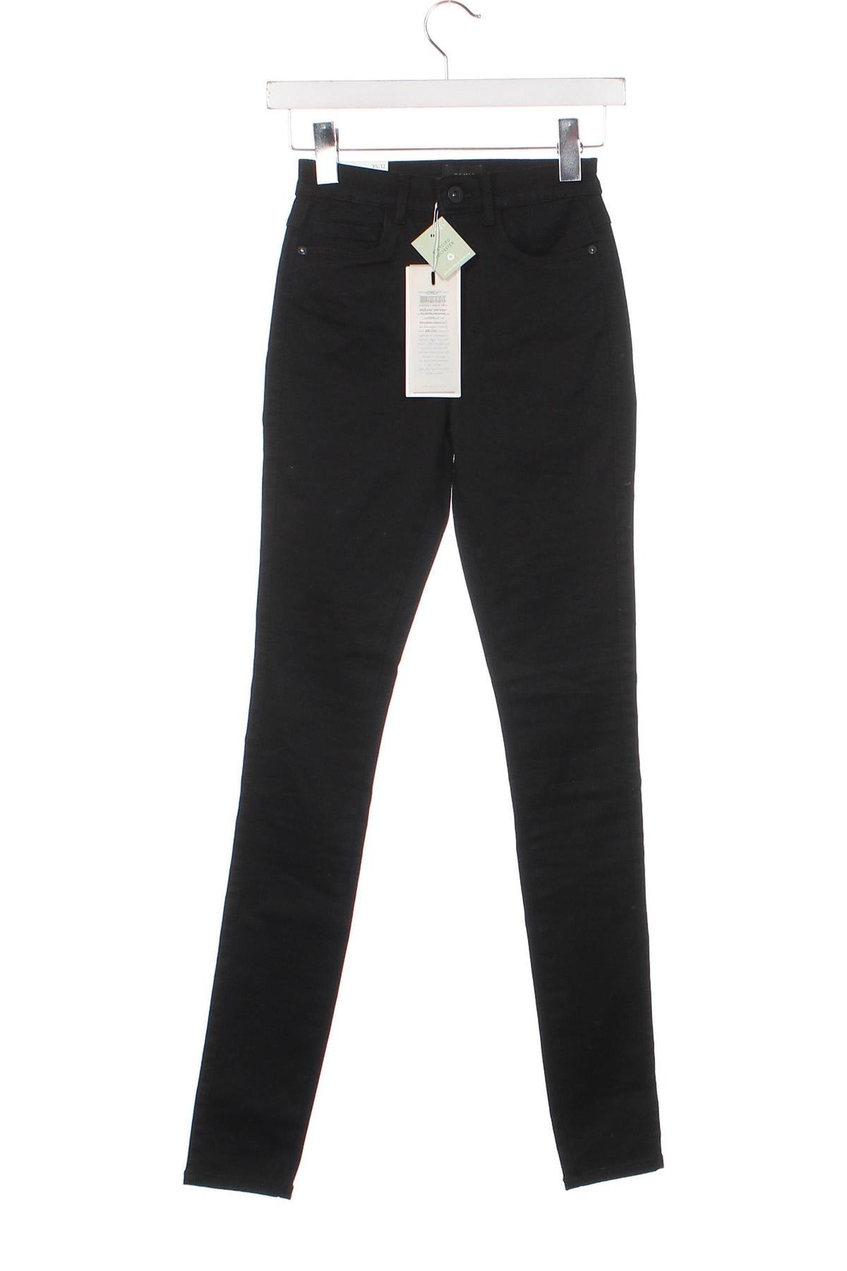 Γυναικείο Τζίν ONLY, Μέγεθος XS, Χρώμα Μαύρο, Τιμή 5,95 €