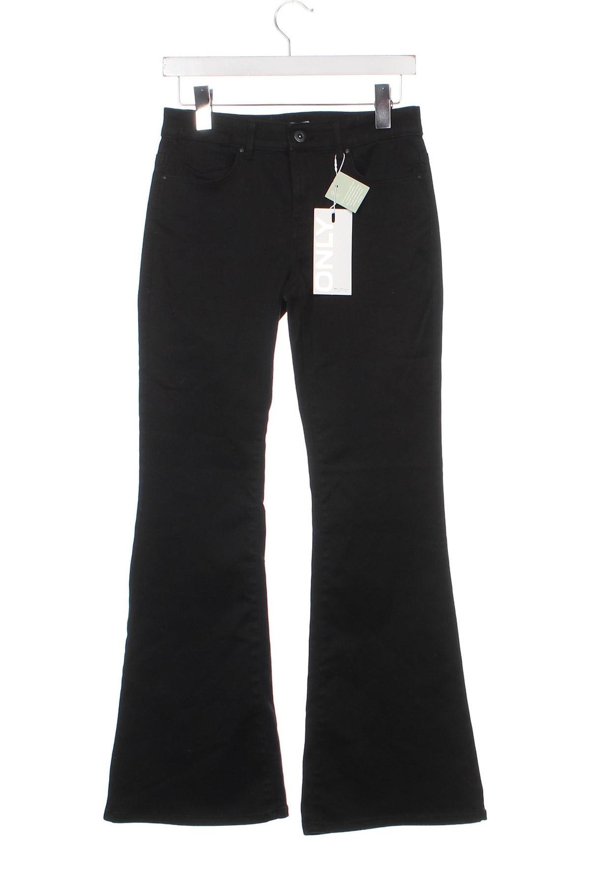 Blugi de femei ONLY, Mărime S, Culoare Negru, Preț 58,49 Lei