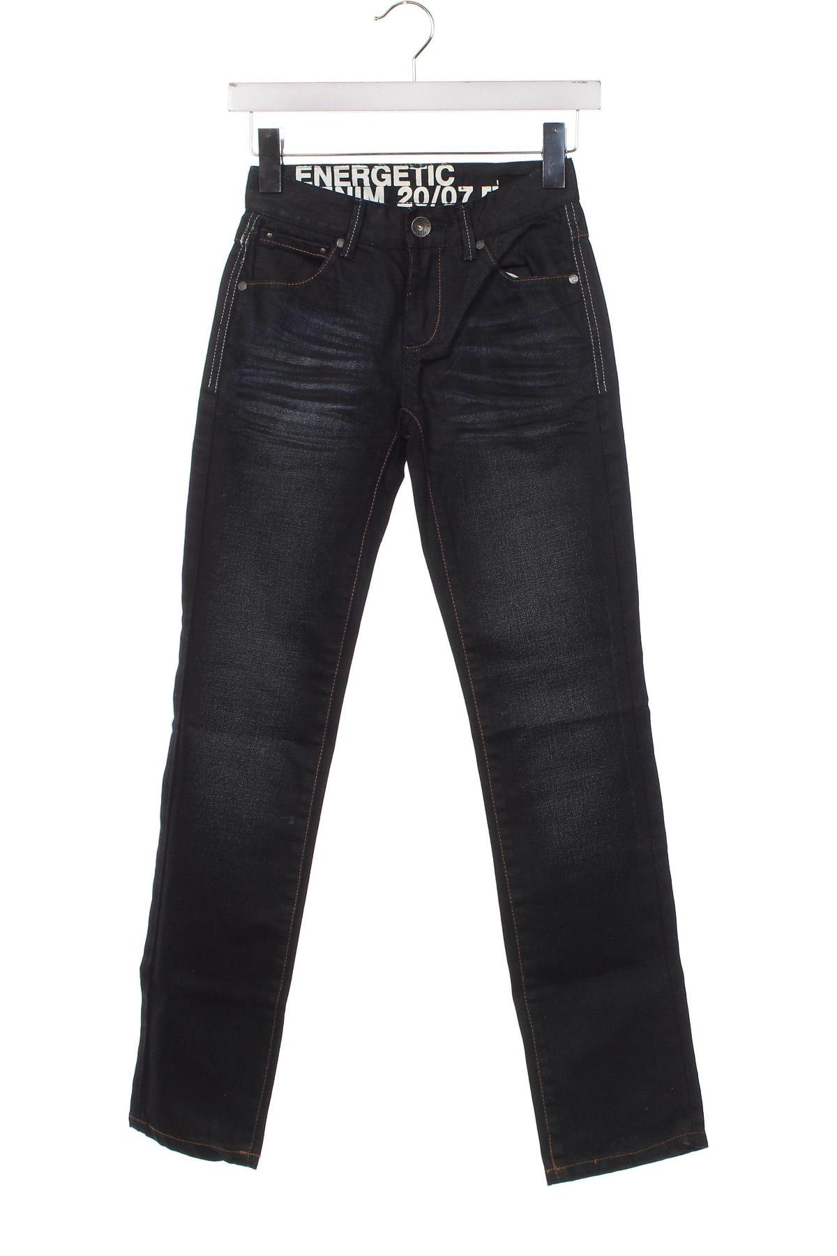 Damskie jeansy Outfitters Nation, Rozmiar XS, Kolor Niebieski, Cena 18,55 zł