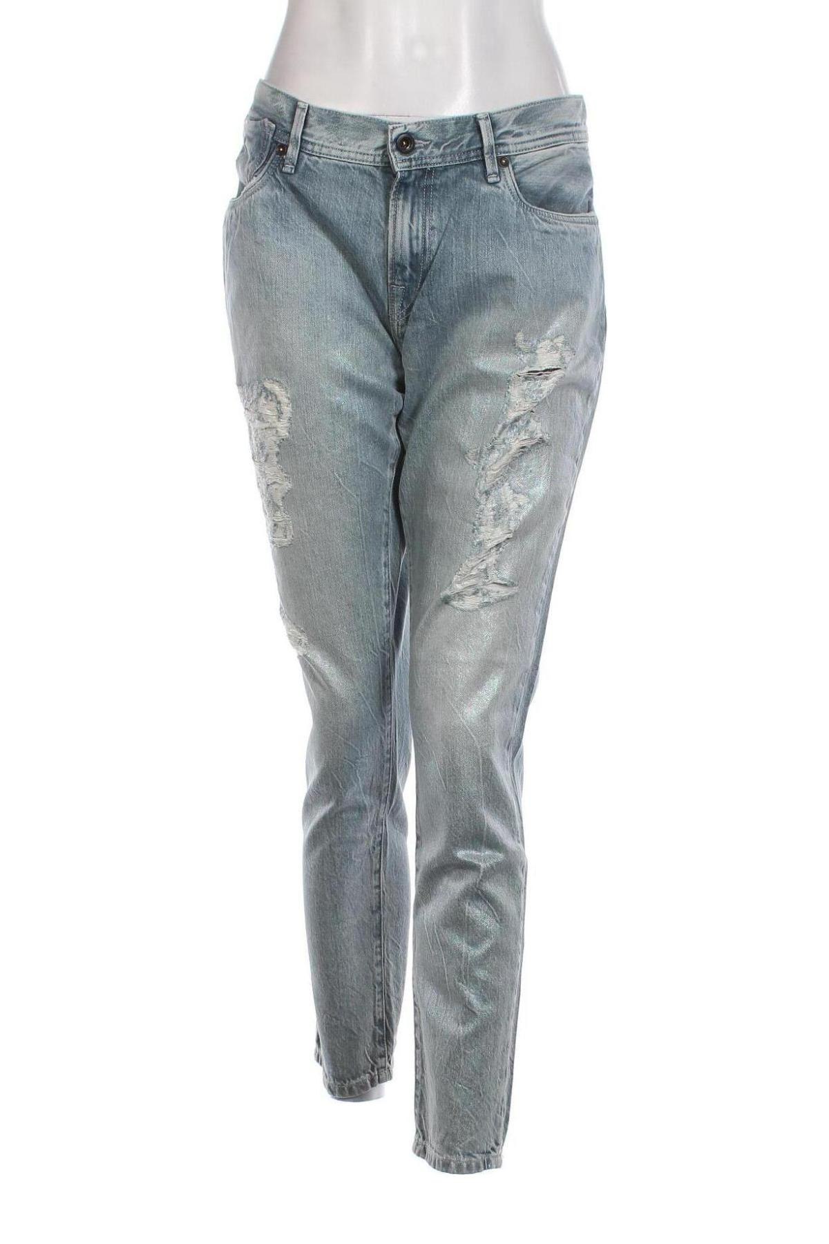 Дамски дънки Pepe Jeans, Размер XL, Цвят Син, Цена 44,72 лв.