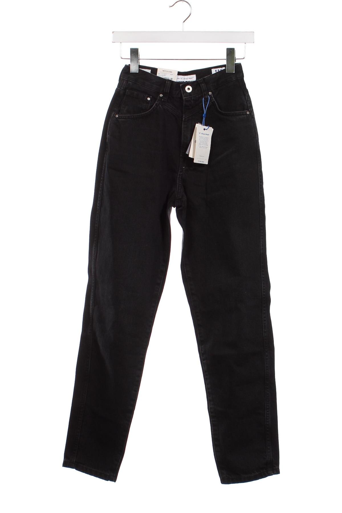 Γυναικείο Τζίν Pepe Jeans, Μέγεθος XXS, Χρώμα Μαύρο, Τιμή 13,30 €