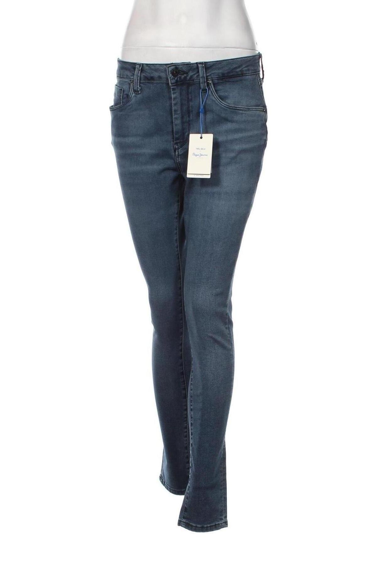 Blugi de femei Pepe Jeans, Mărime M, Culoare Albastru, Preț 565,79 Lei