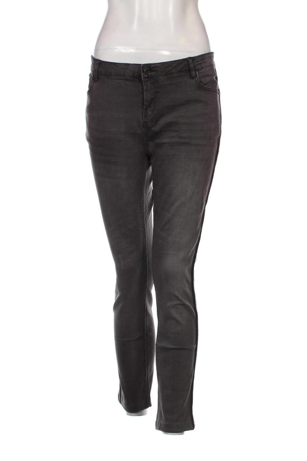 Damen Jeans Pescara, Größe L, Farbe Grau, Preis 5,65 €
