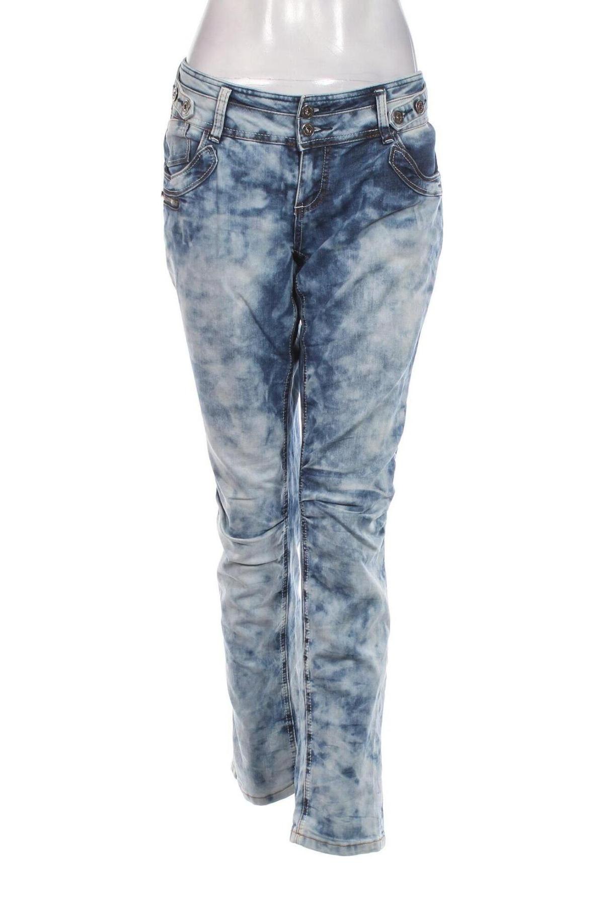 Damen Jeans Rainbow, Größe L, Farbe Blau, Preis € 14,83