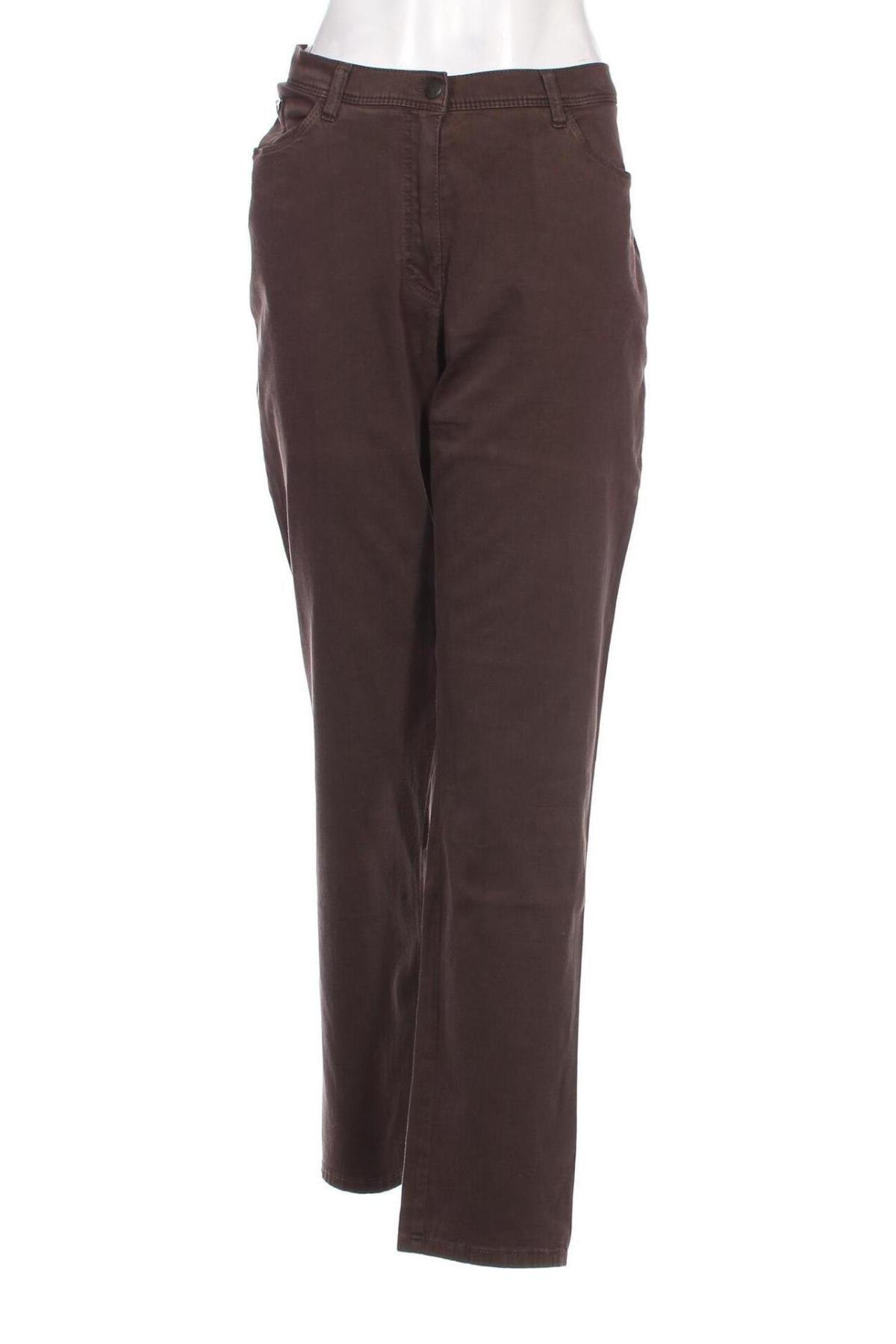 Damen Jeans Raphaela By Brax, Größe XXL, Farbe Braun, Preis 39,01 €
