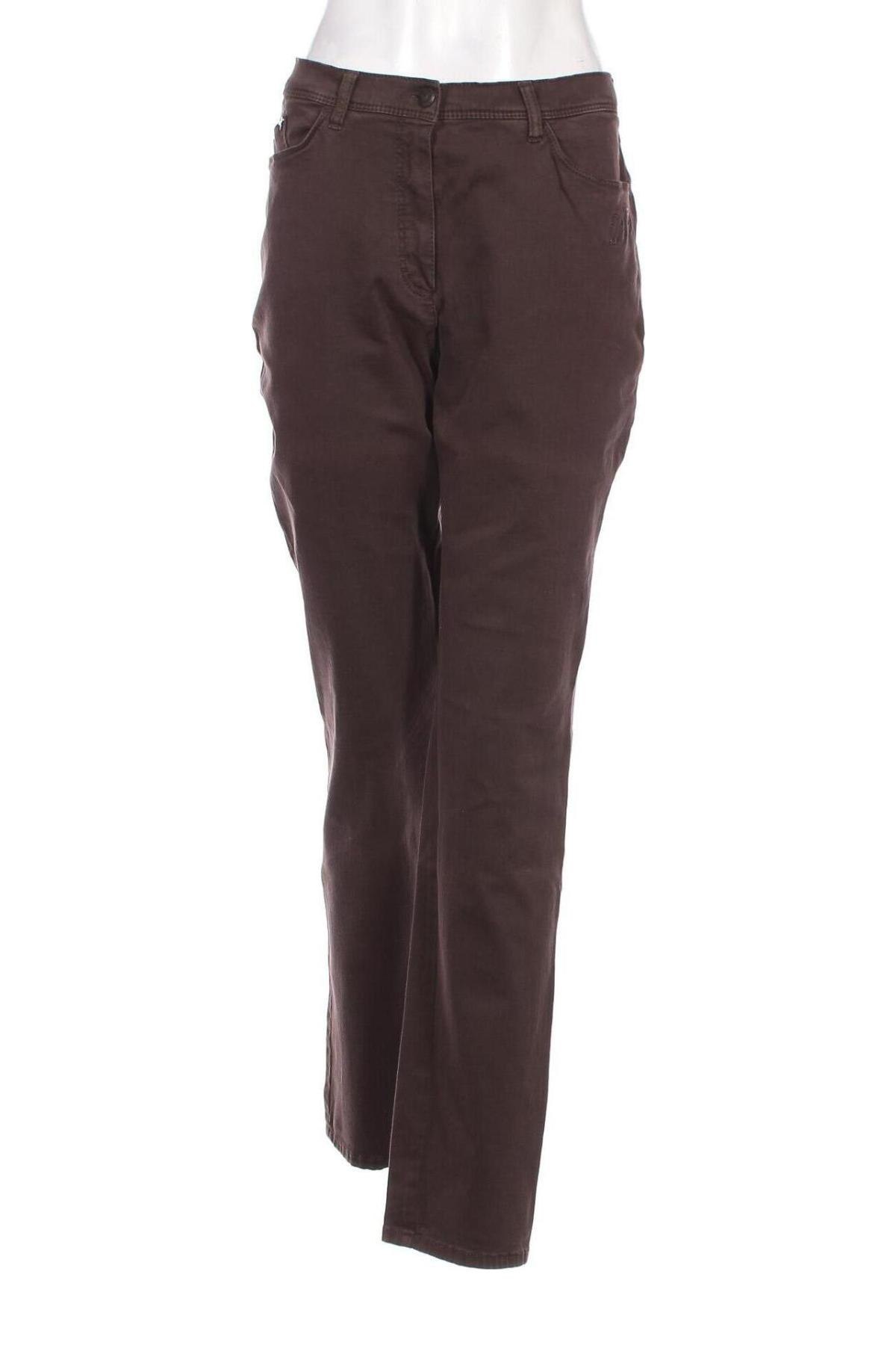 Dámske džínsy  Raphaela By Brax, Veľkosť XL, Farba Hnedá, Cena  43,44 €