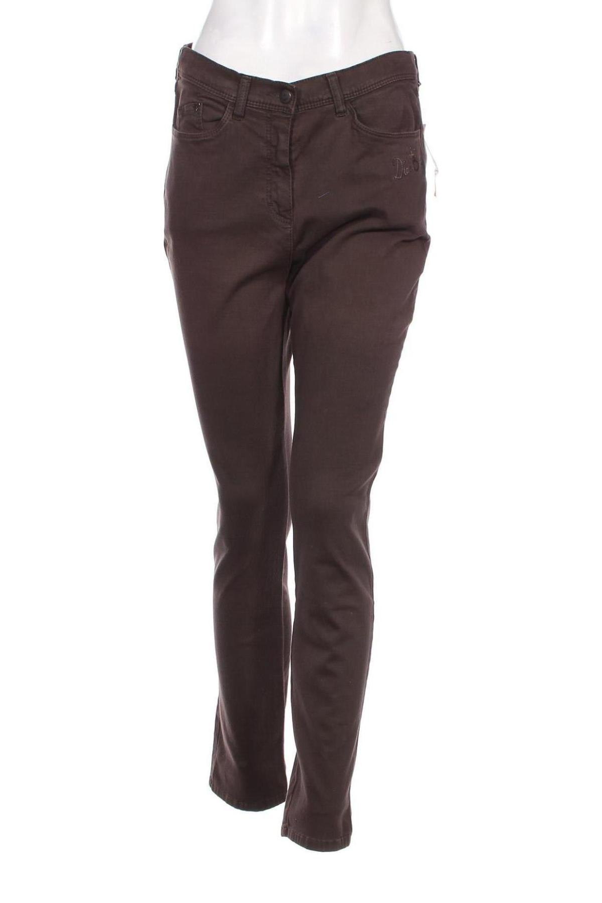Damen Jeans Raphaela By Brax, Größe M, Farbe Braun, Preis 39,01 €