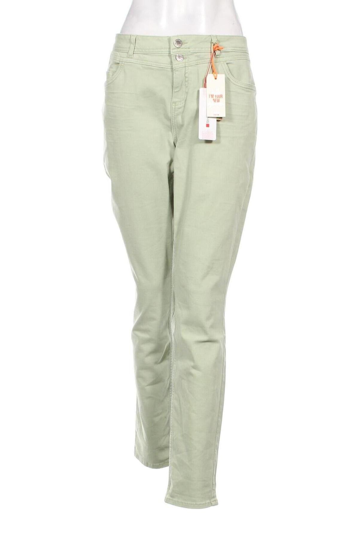 Damen Jeans Street One, Größe XL, Farbe Grün, Preis 13,90 €