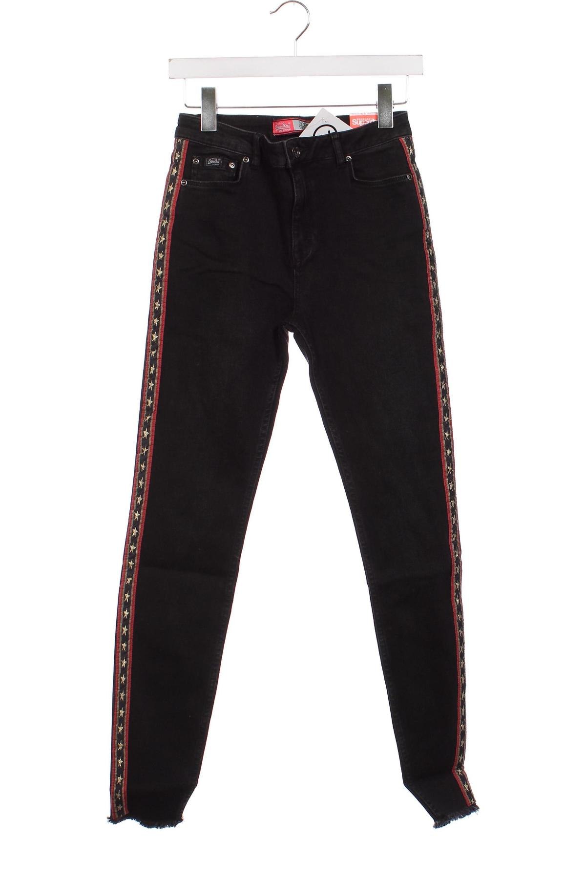 Damen Jeans Superdry, Größe M, Farbe Schwarz, Preis 23,71 €
