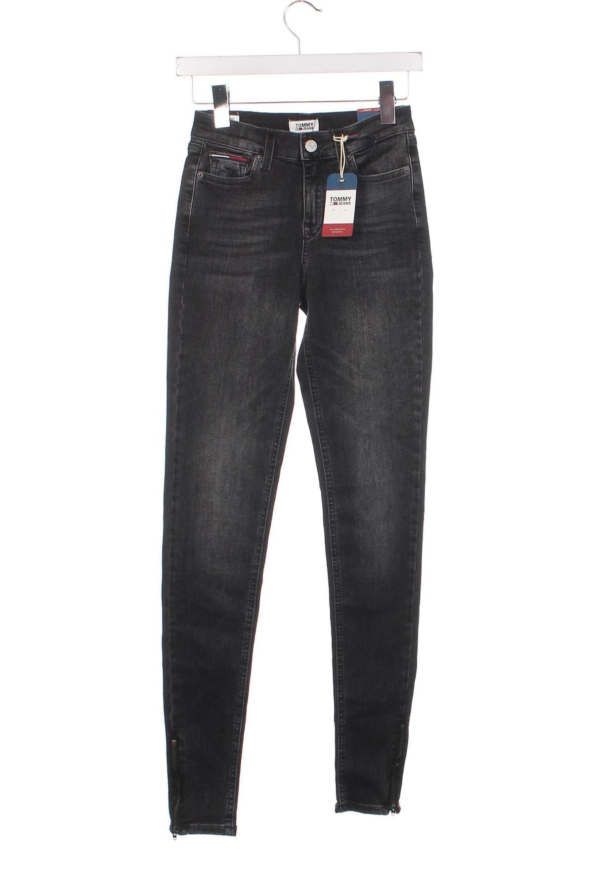 Γυναικείο Τζίν Tommy Jeans, Μέγεθος XXS, Χρώμα Γκρί, Τιμή 26,29 €