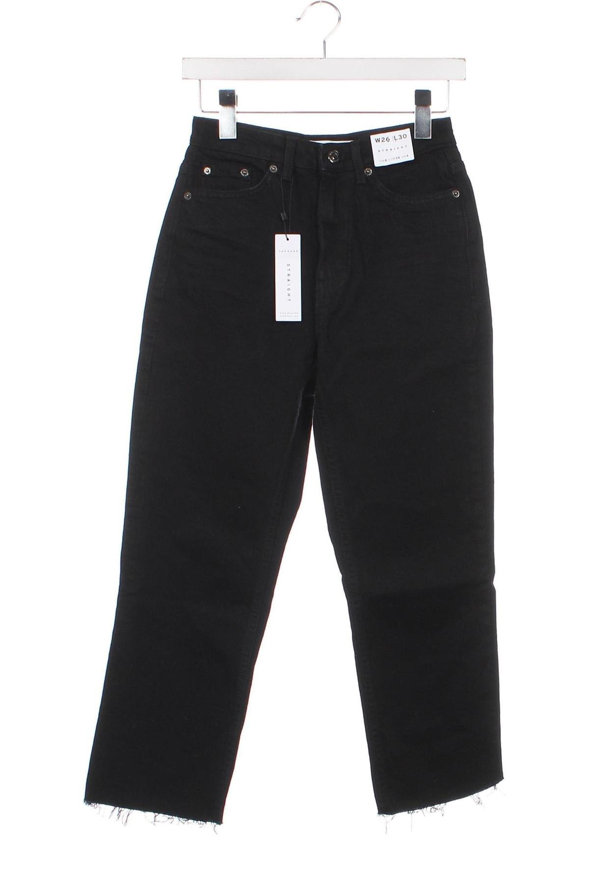 Damen Jeans Topshop, Größe S, Farbe Schwarz, Preis 7,19 €