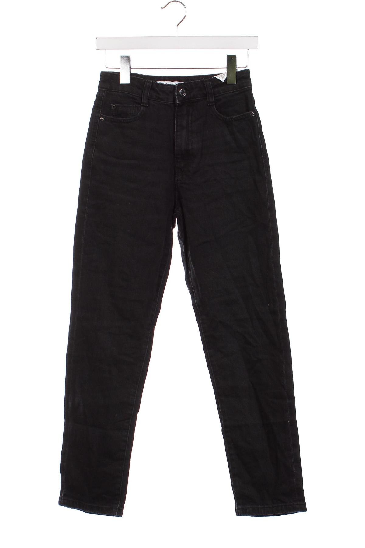 Dámské džíny  Zara, Velikost XS, Barva Černá, Cena  194,00 Kč