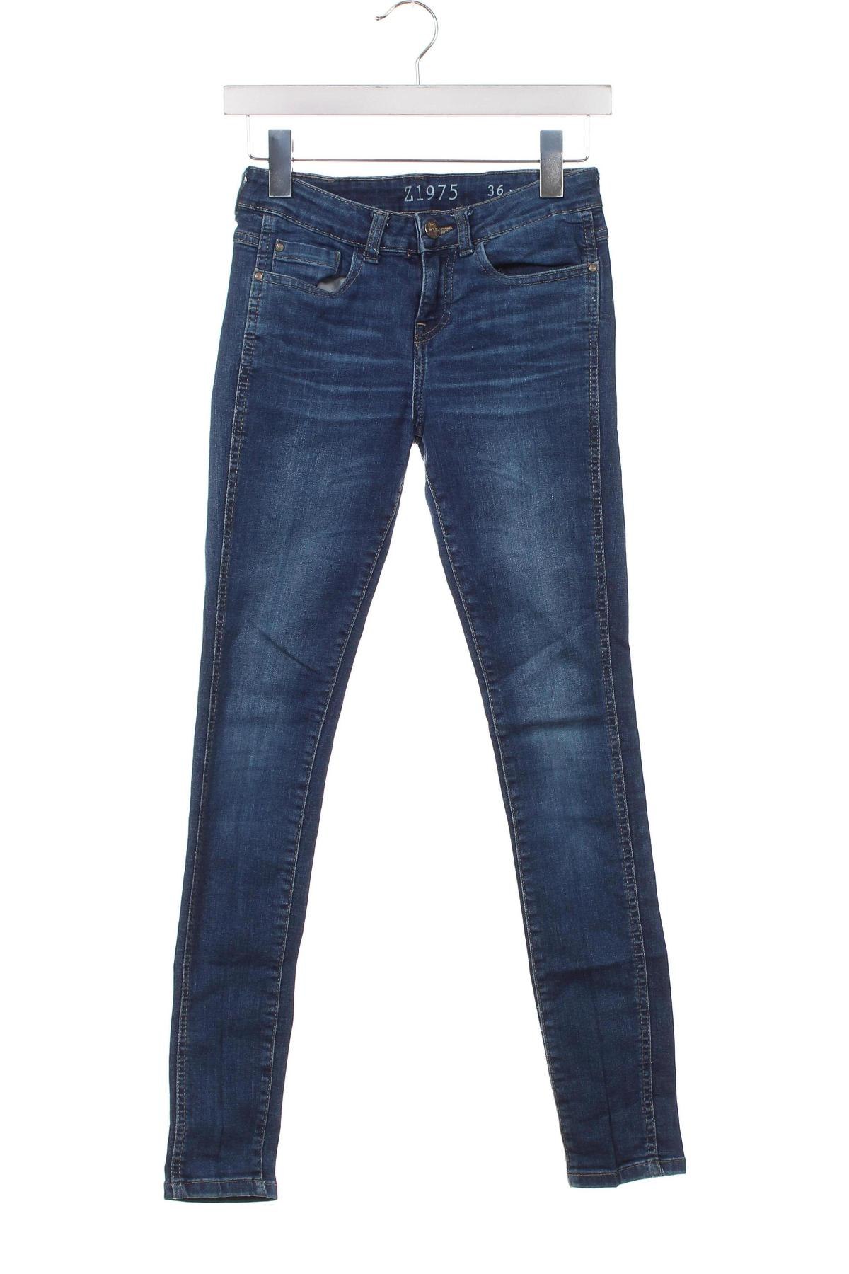 Dámské džíny  Zara, Velikost S, Barva Modrá, Cena  430,00 Kč