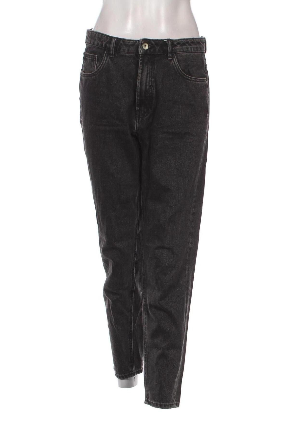 Дамски дънки Zara Trafaluc, Размер M, Цвят Сив, Цена 14,85 лв.