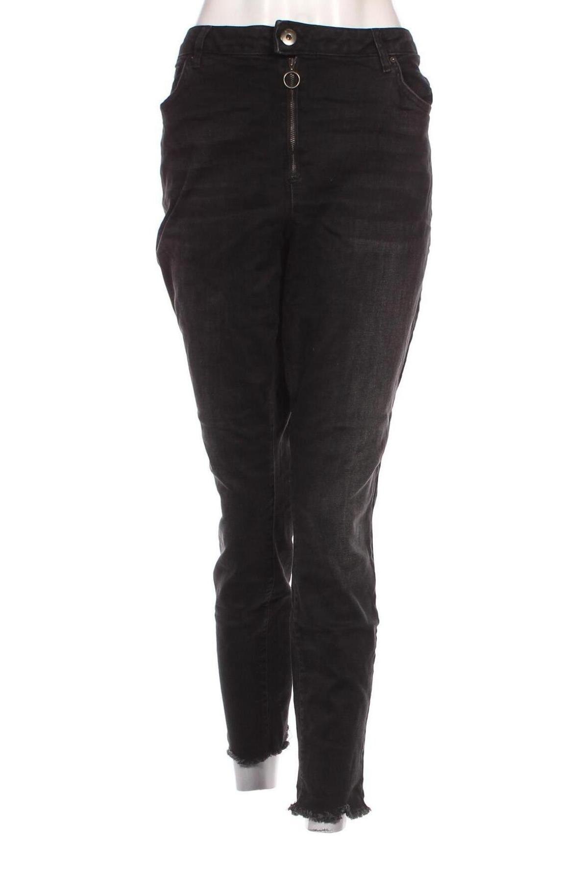 Damen Jeans Zizzi, Größe XL, Farbe Grau, Preis 15,03 €